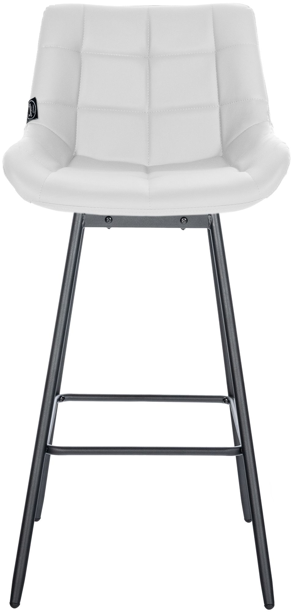 Lot de 4 tabourets de bar Weston pivotants