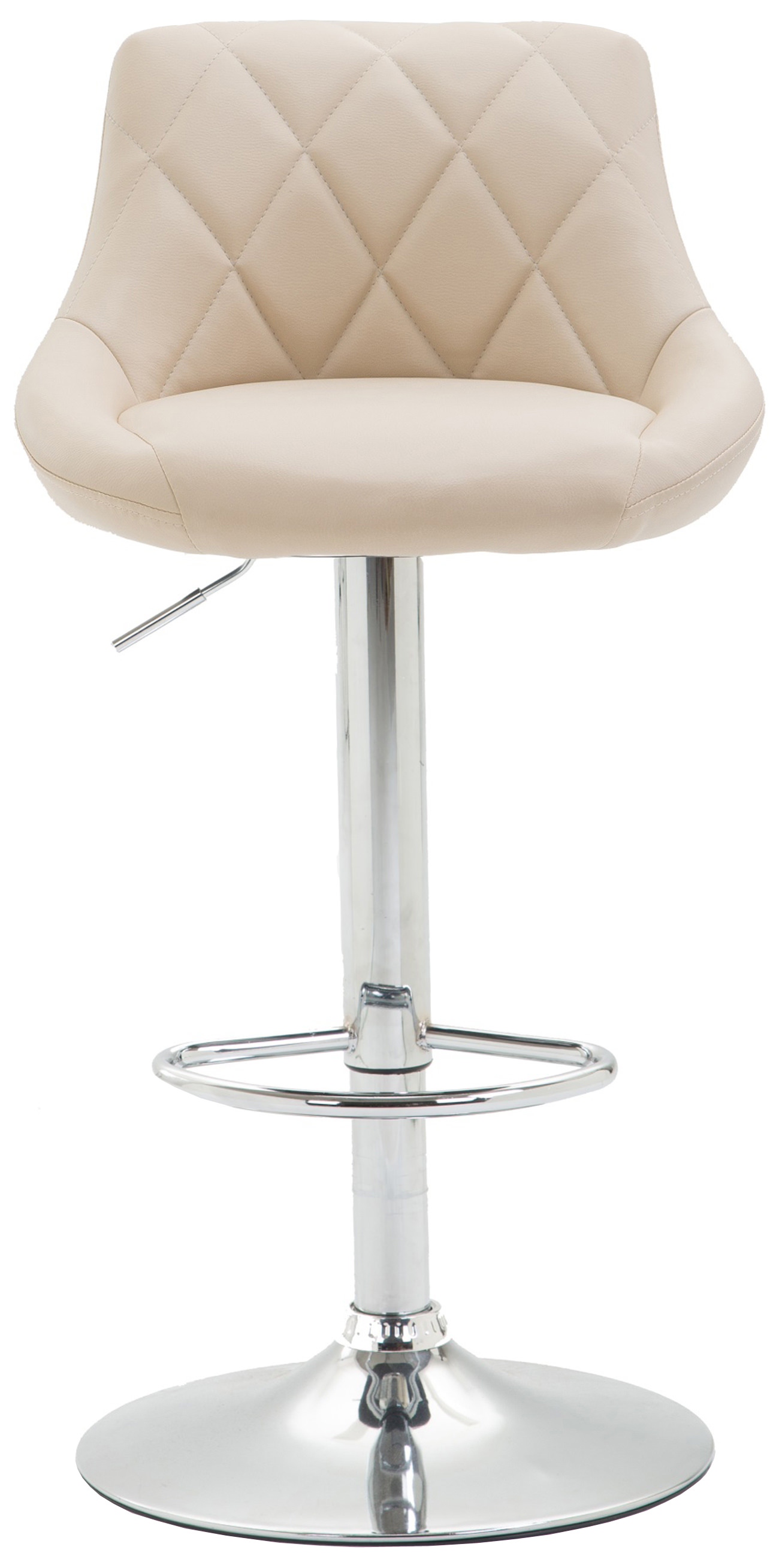 Lot de 2 tabourets de bar Lazio similicuir