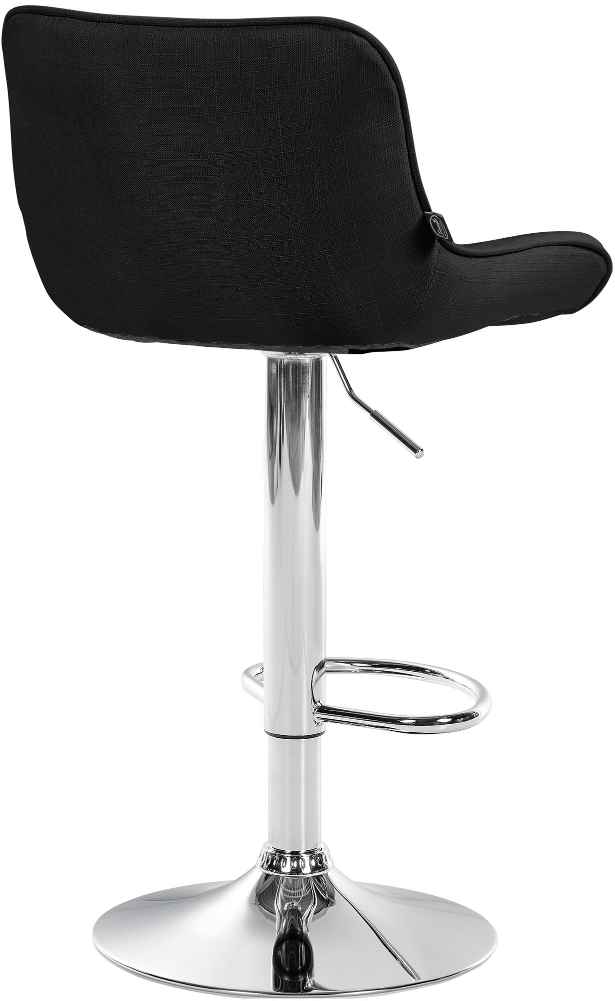 Lot de 2 tabourets de bar Vonore tissu