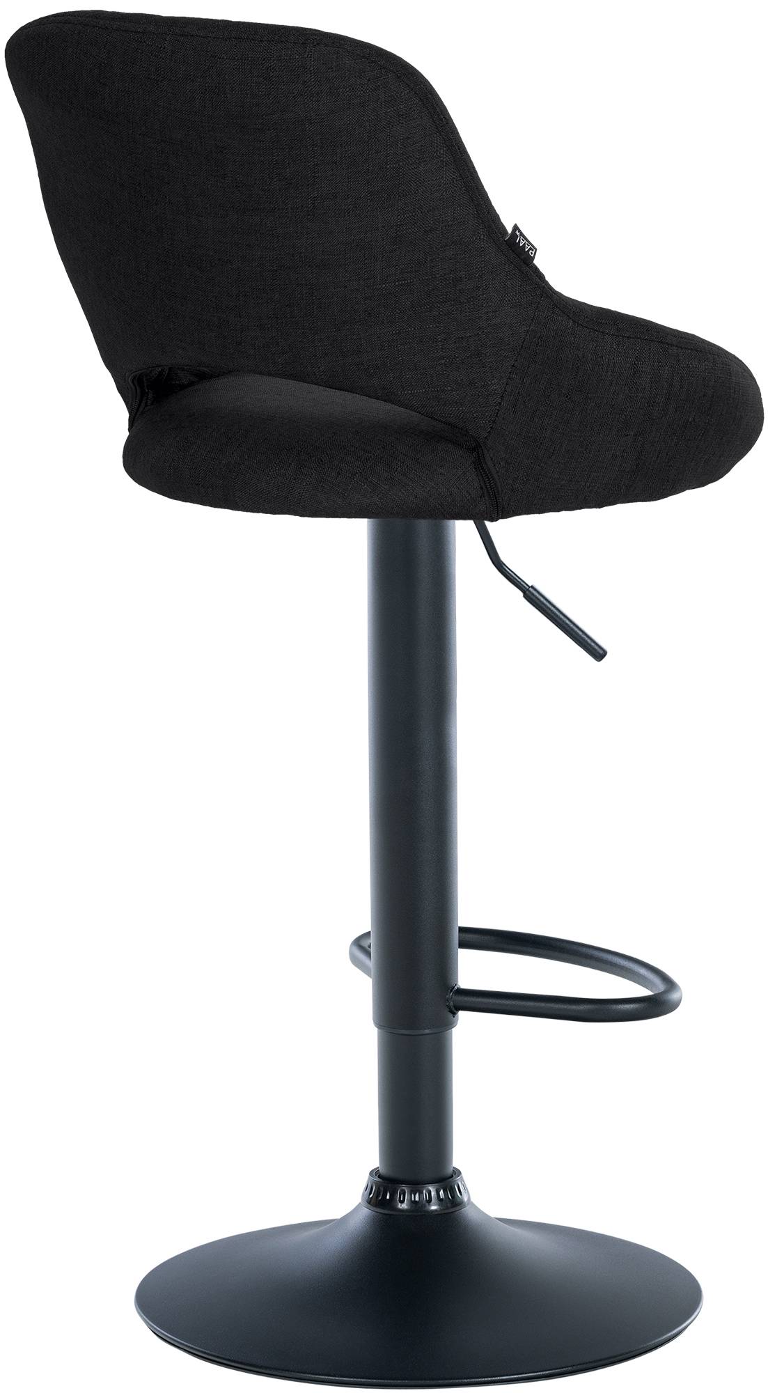 Lot de 2 tabourets de bar Milet en tissu