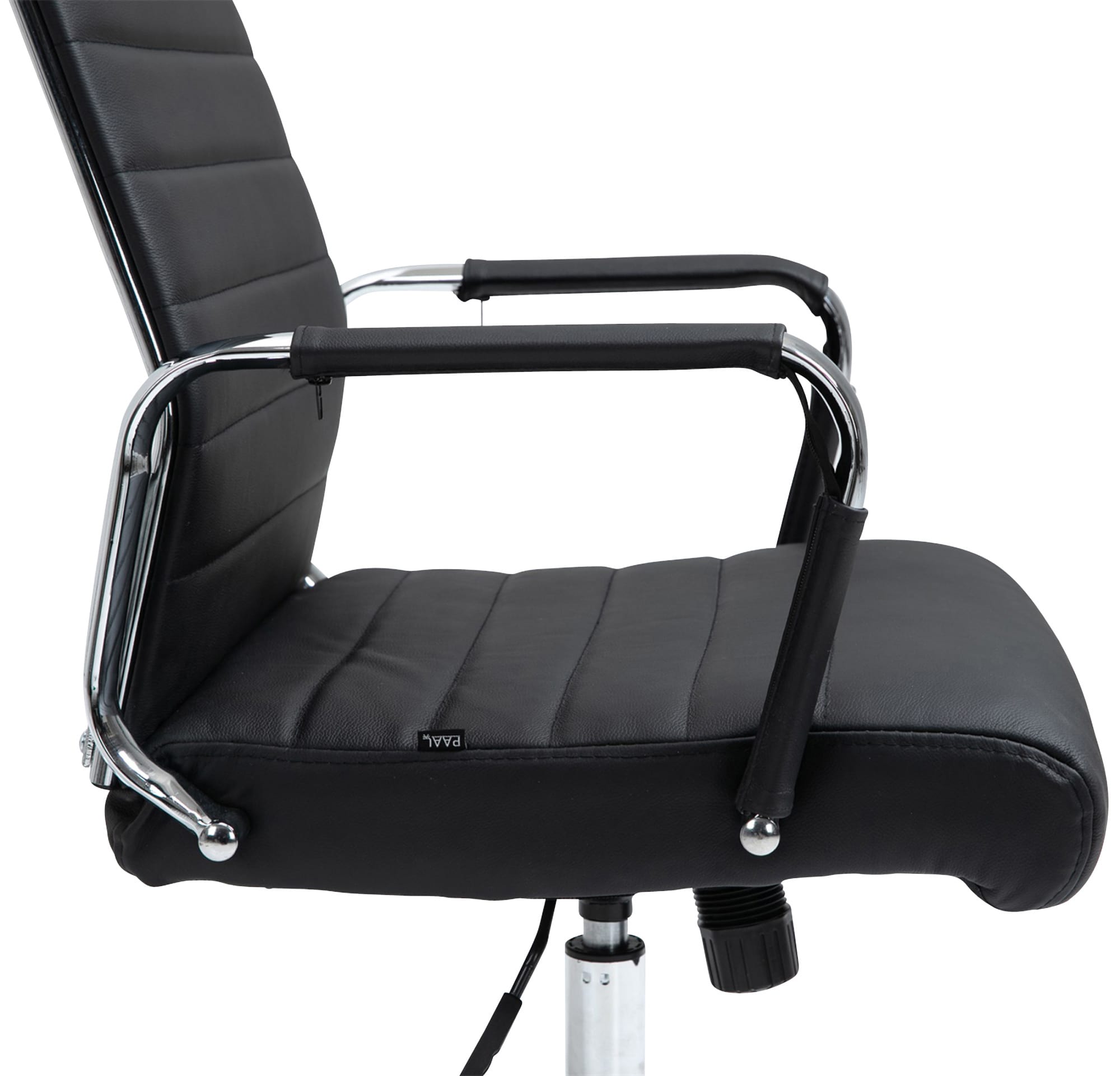 Chaise de bureau Kolumbus cuir véritable