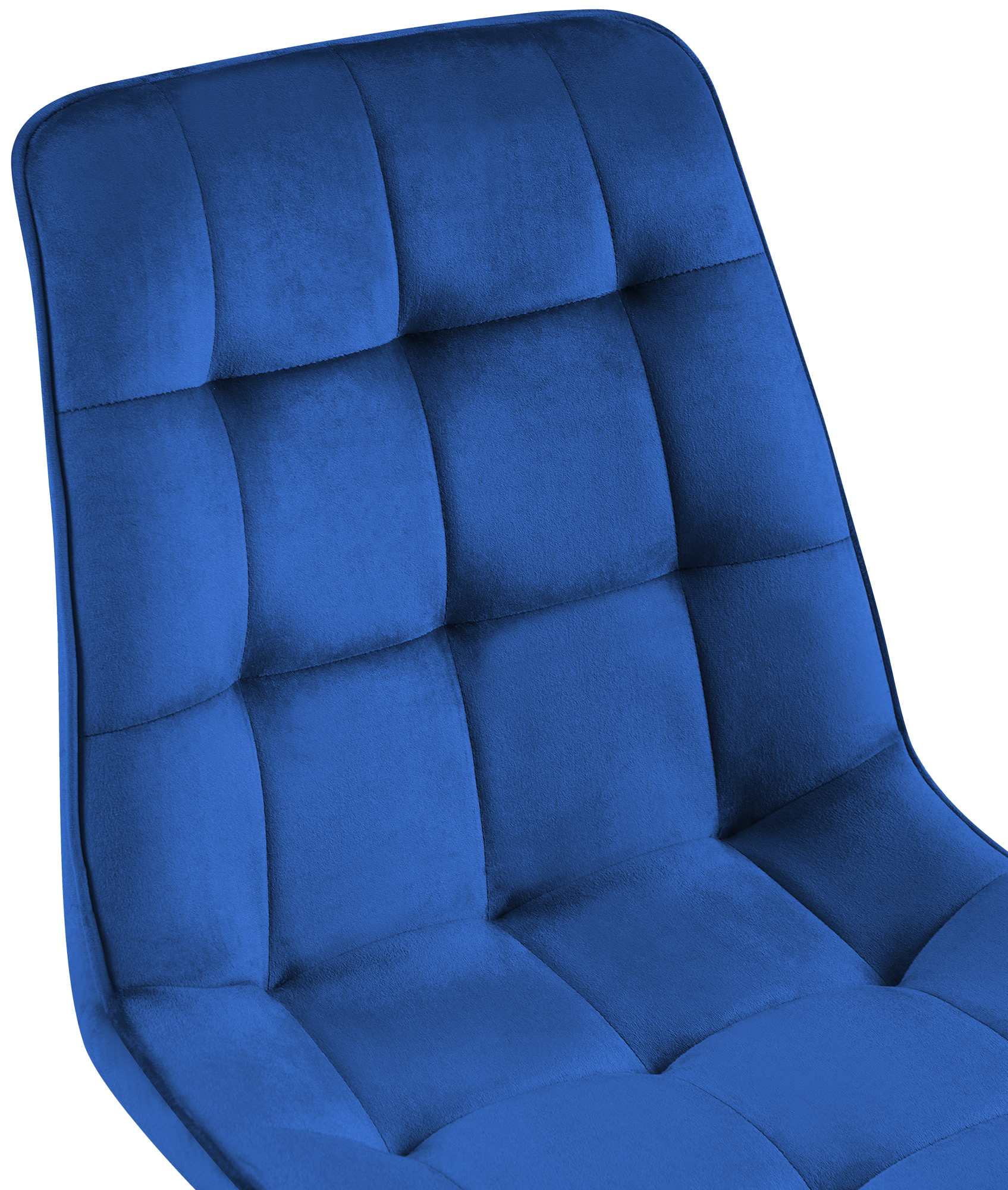 Chaise de salle à manger Gifford revêtement velours