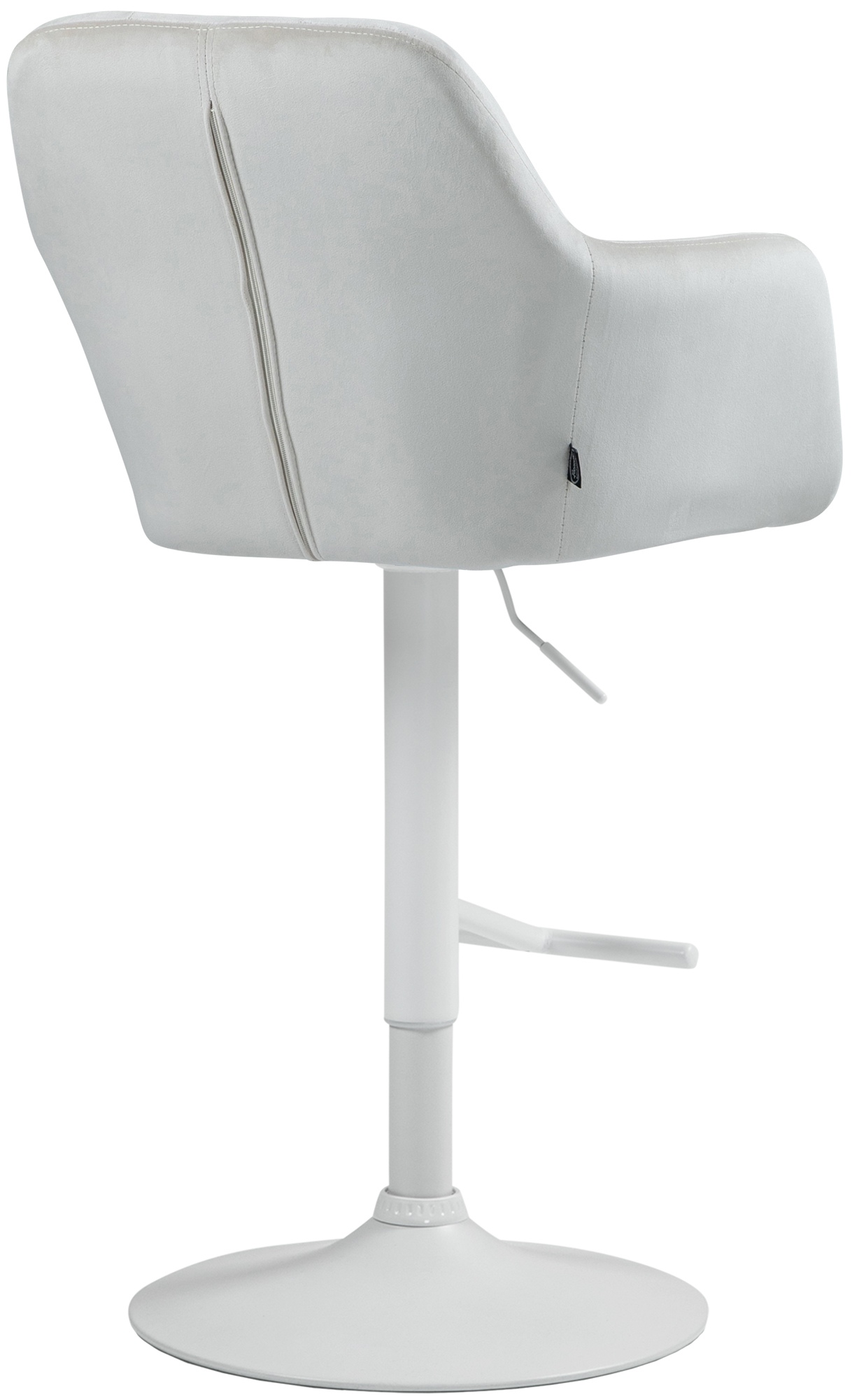 Tabouret de bar Natoma velours