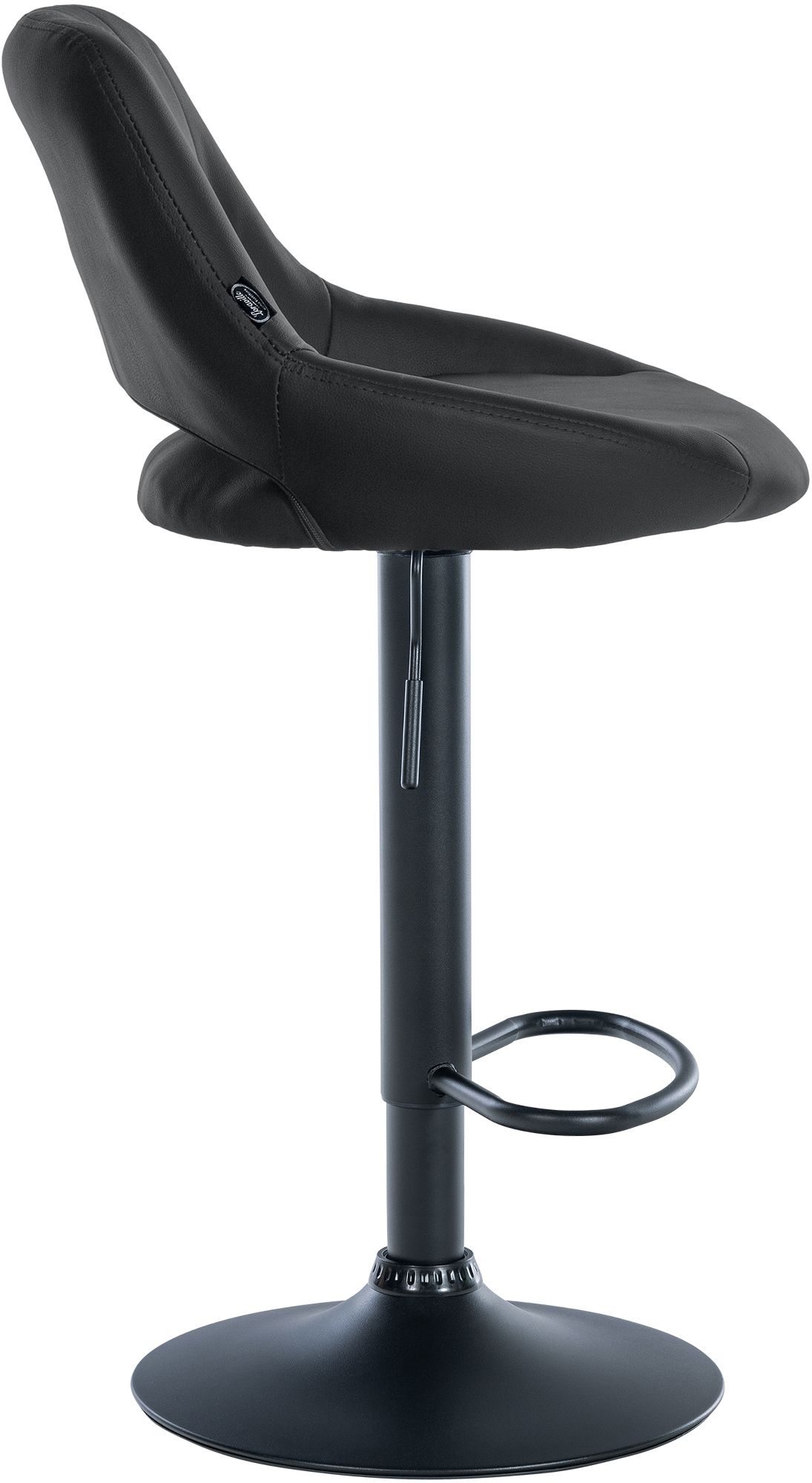 Lot de 2 tabourets de bar Milet en similicuir