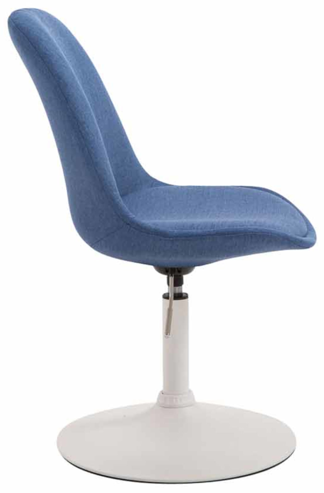 Lot de 4 Chaises de salle à manger Maverick tissu avec pied trompette