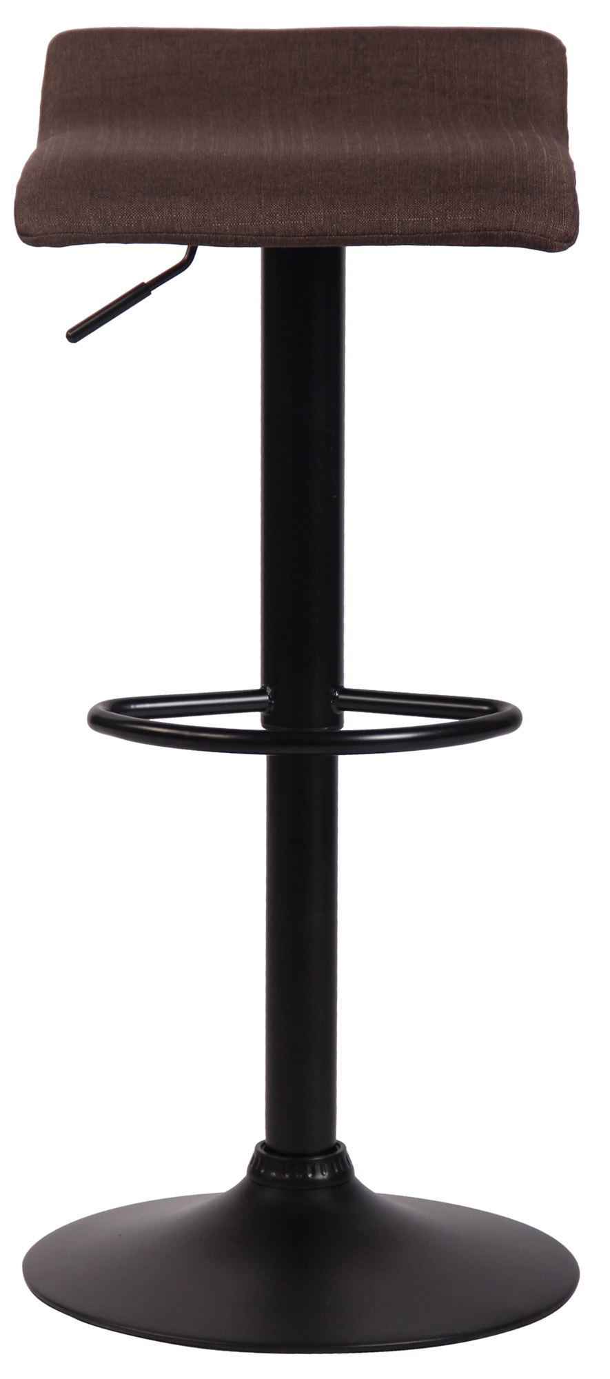 Tabouret de bar Dyn V2 tissu avec pied en métal