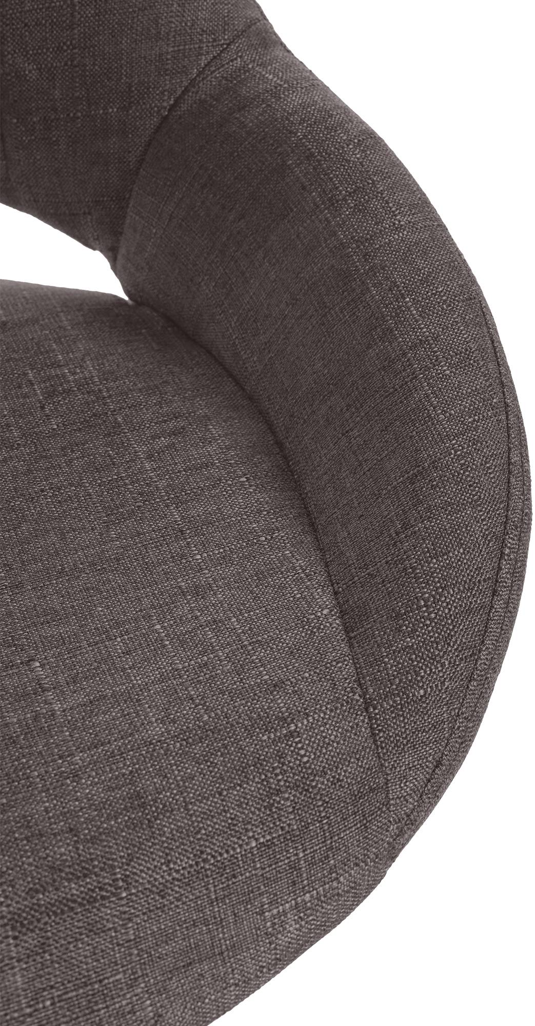 Lot de 2 tabourets de bar Milet en tissu