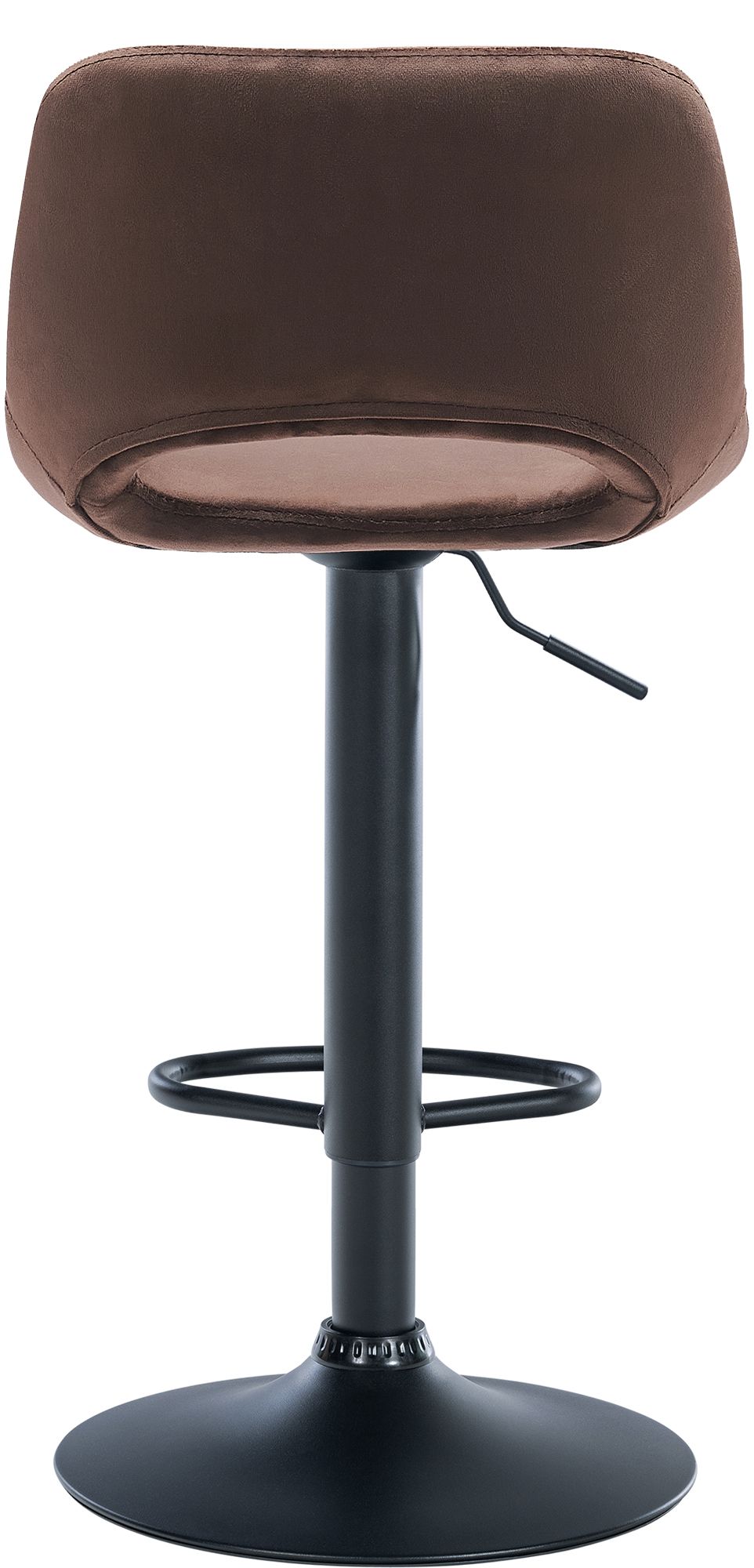 Tabouret de bar Camden velours