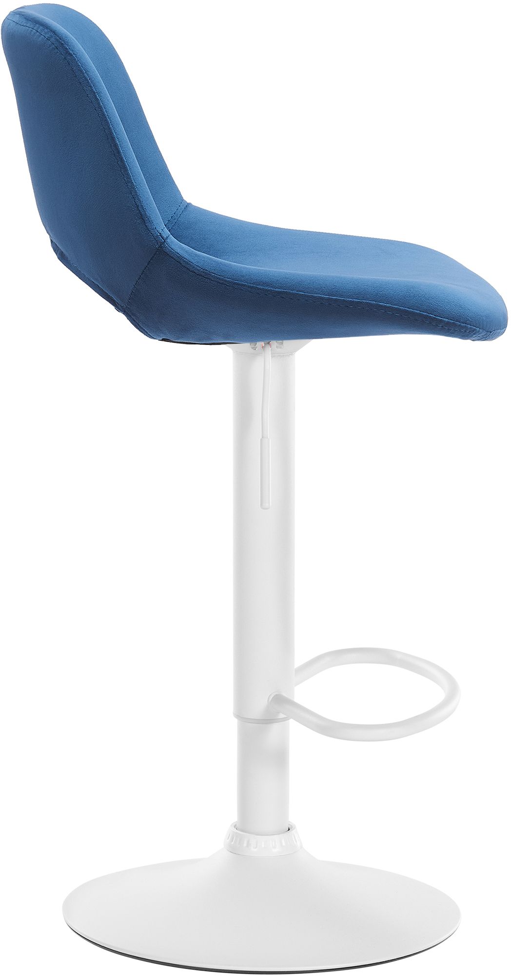 Tabouret de bar Camden velours
