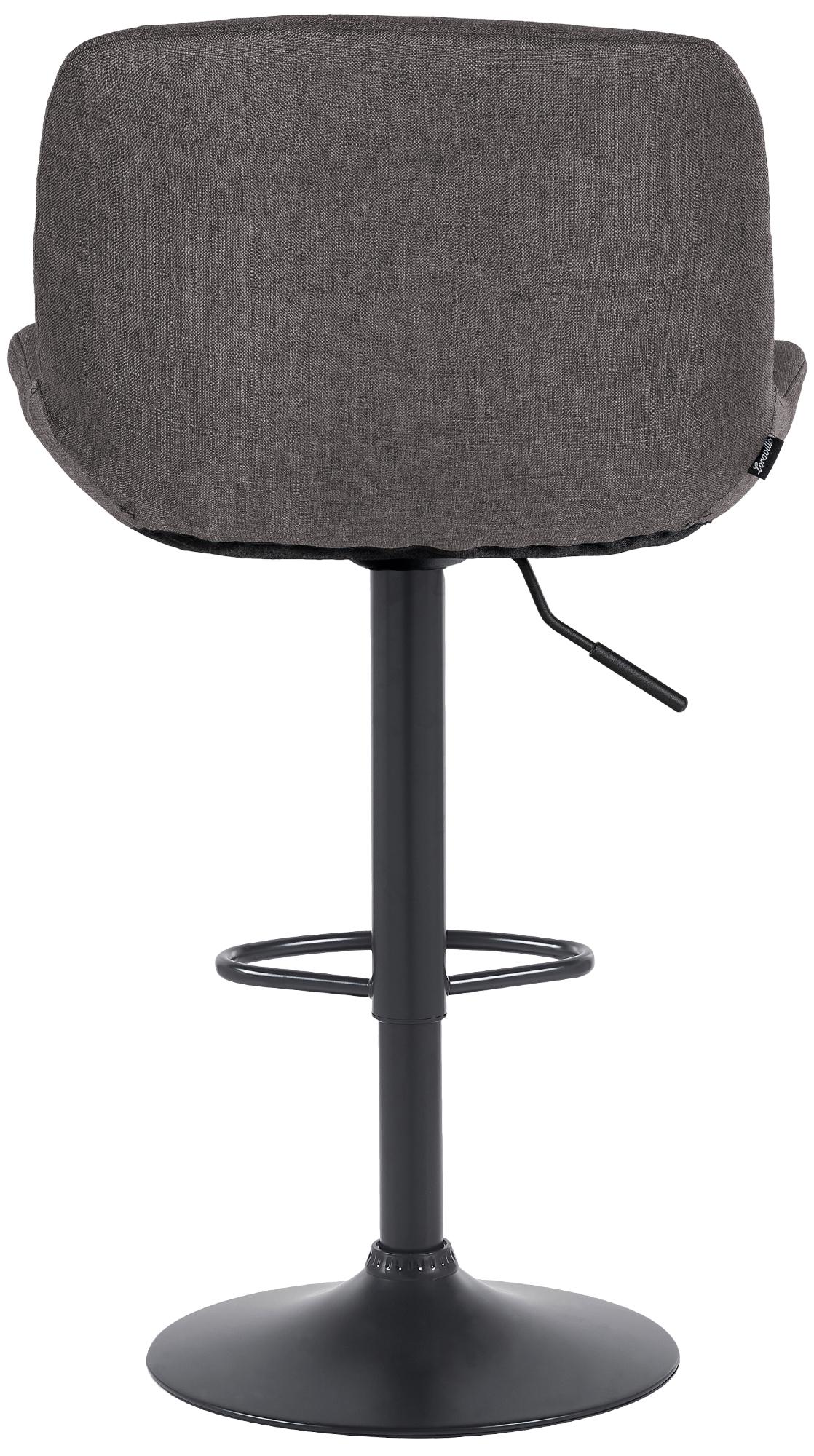 Lot de 2 tabourets de bar Solon noir