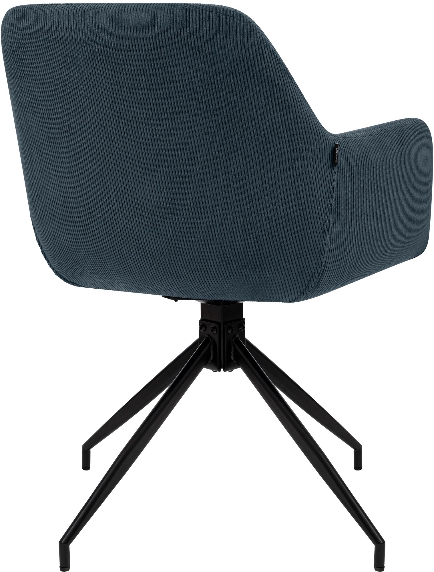 Chaise de salle à manger Merlinda en velours côtelé