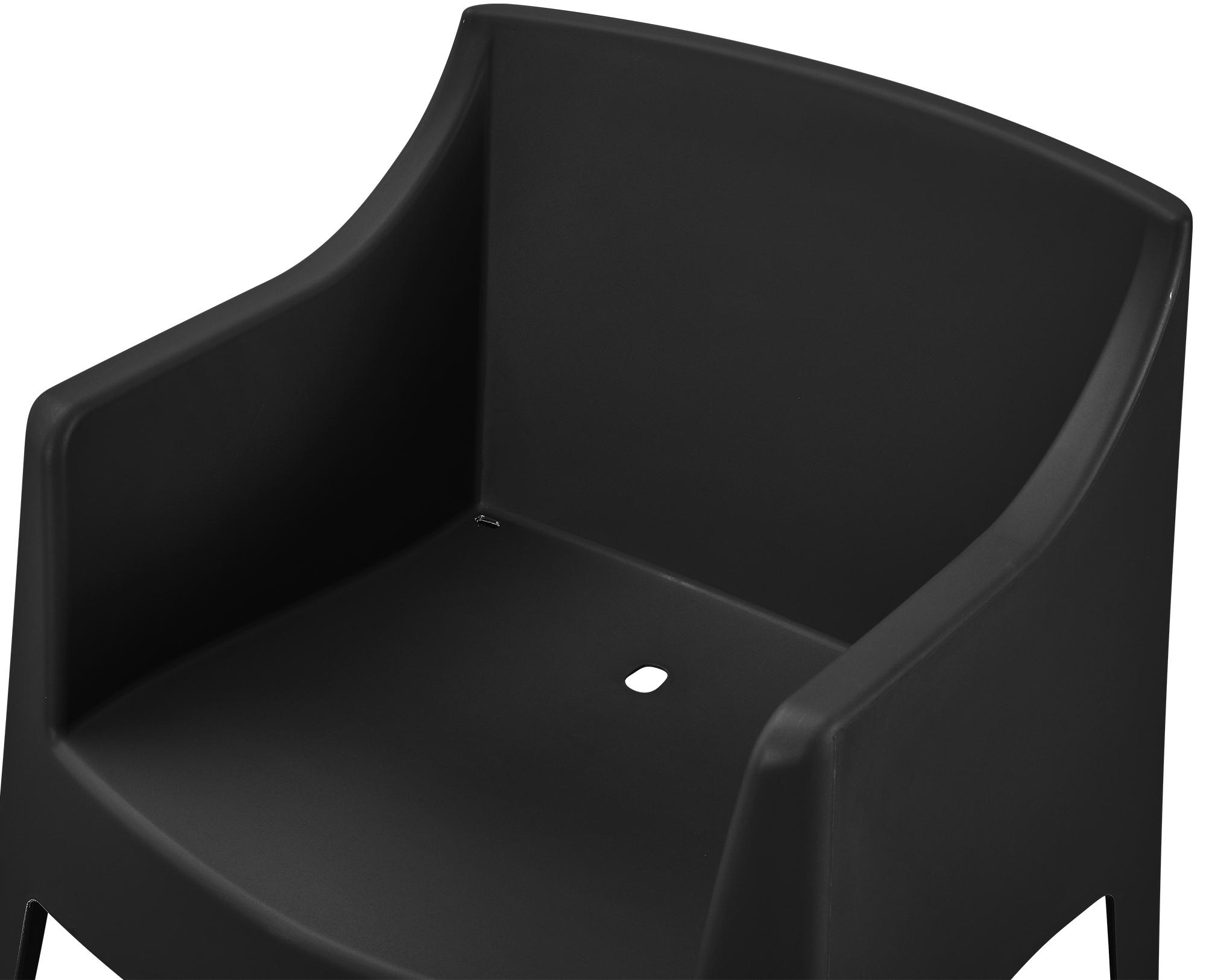 Ensemble de 4 chaises de jardin Bartal
