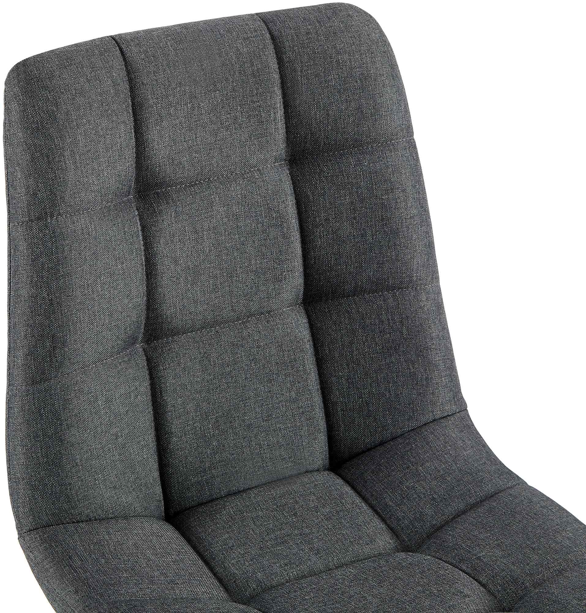 Chaise de salle a manger Antibes en tissu