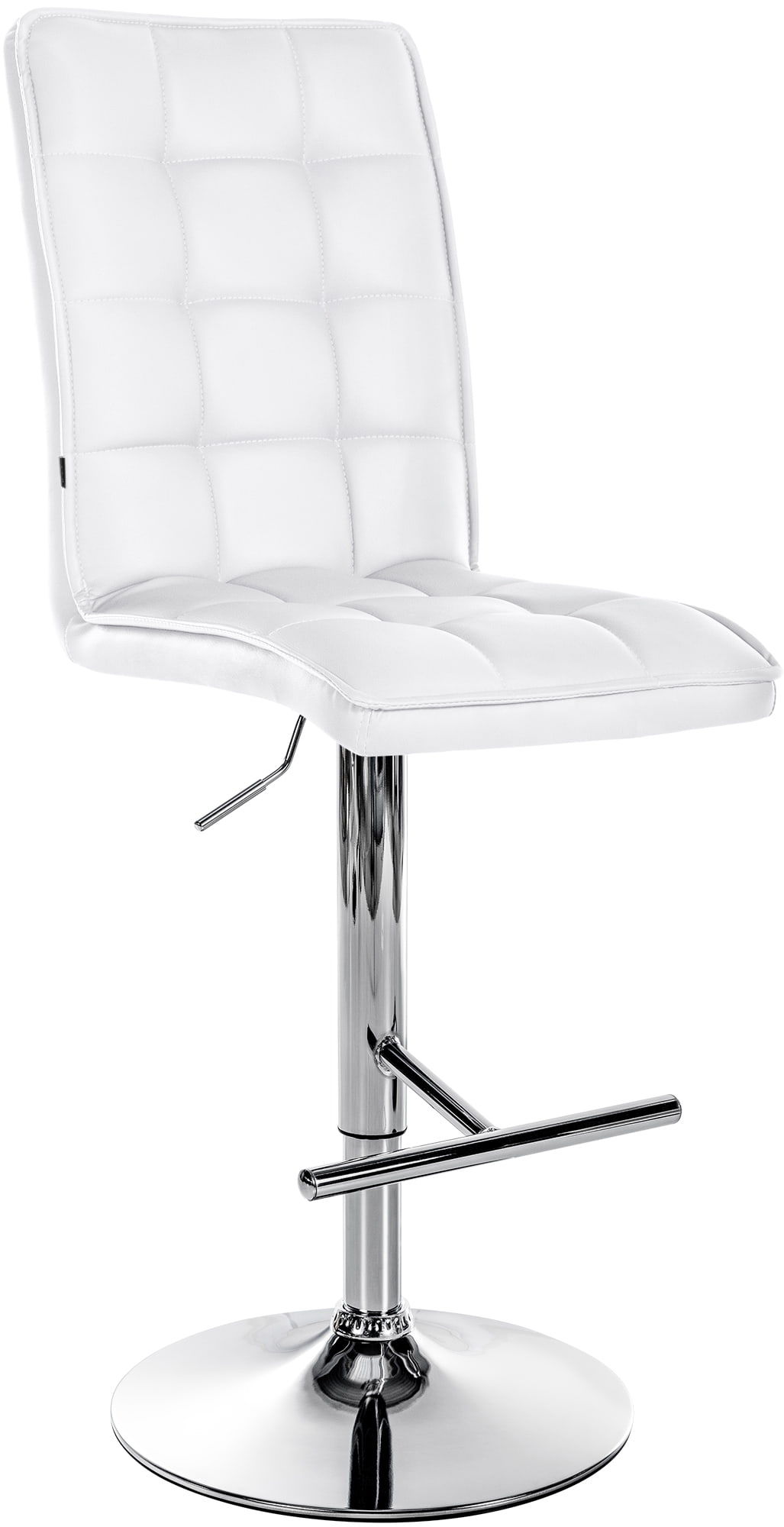 Tabouret de bar Peking en Similicuir réglable et pivotant