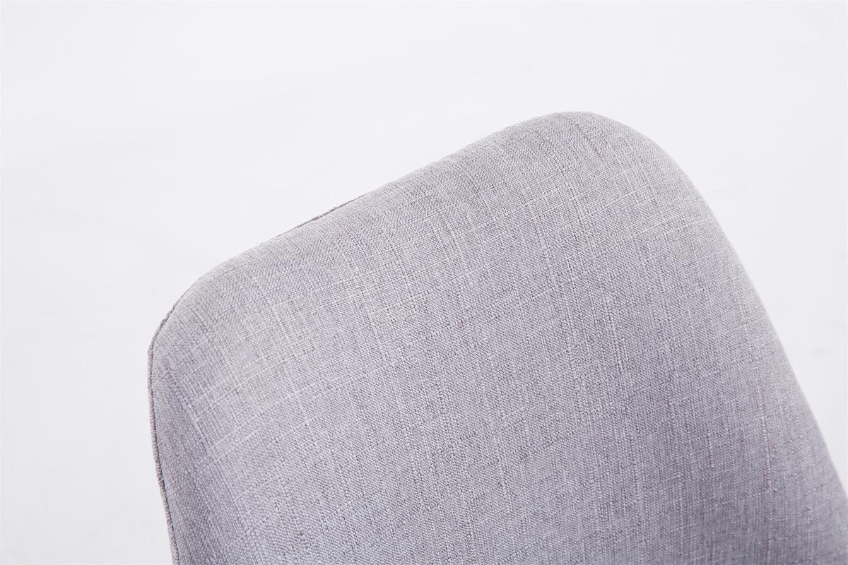 Chaise Toulouse tissu pieds ronds