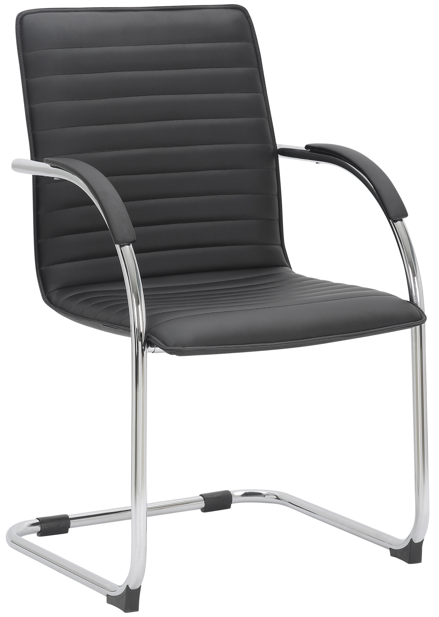 Chaise visiteur Tira similicuir