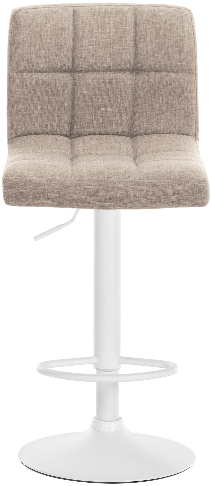Lot de 2 tabourets de bar Calma tissu