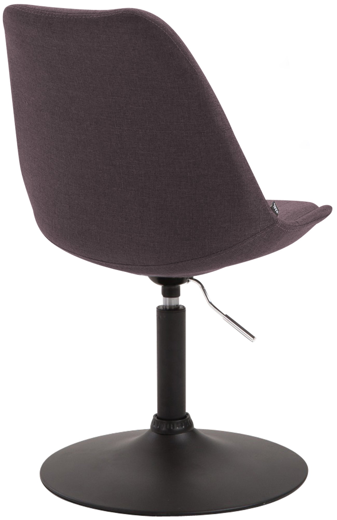Chaise de salle à manger Maverick tissu avec pied trompette
