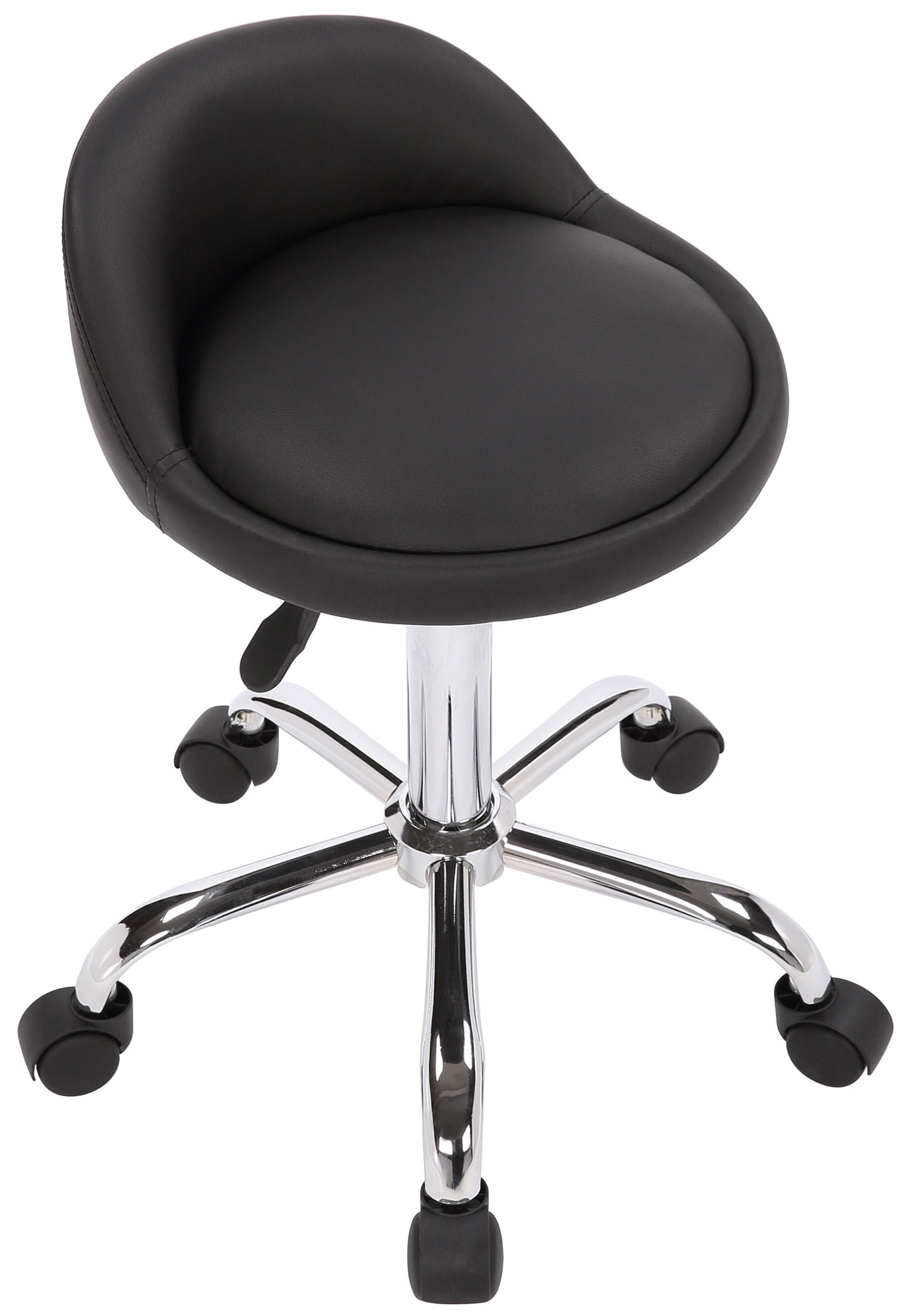 Tabouret de travail Teramo en similicuir