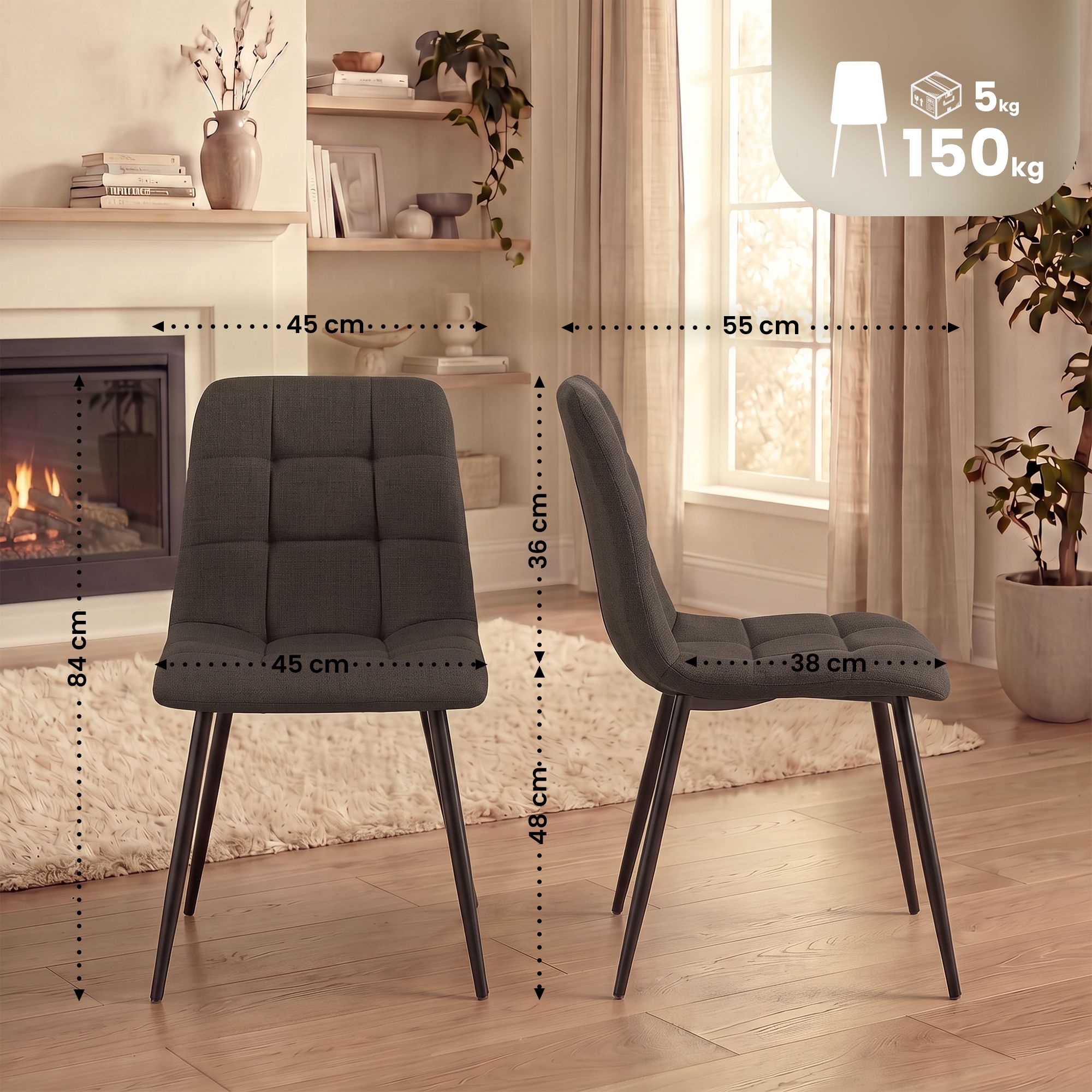 Chaise de salle à manger Tilde