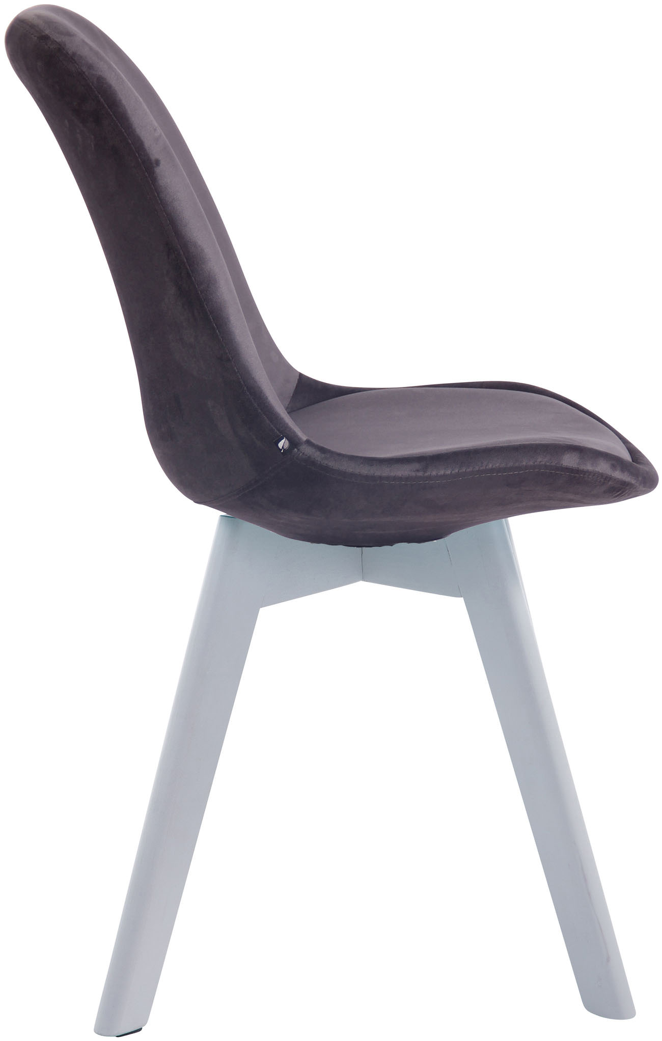 Chaise de salle à manger Borneo V2 en velours