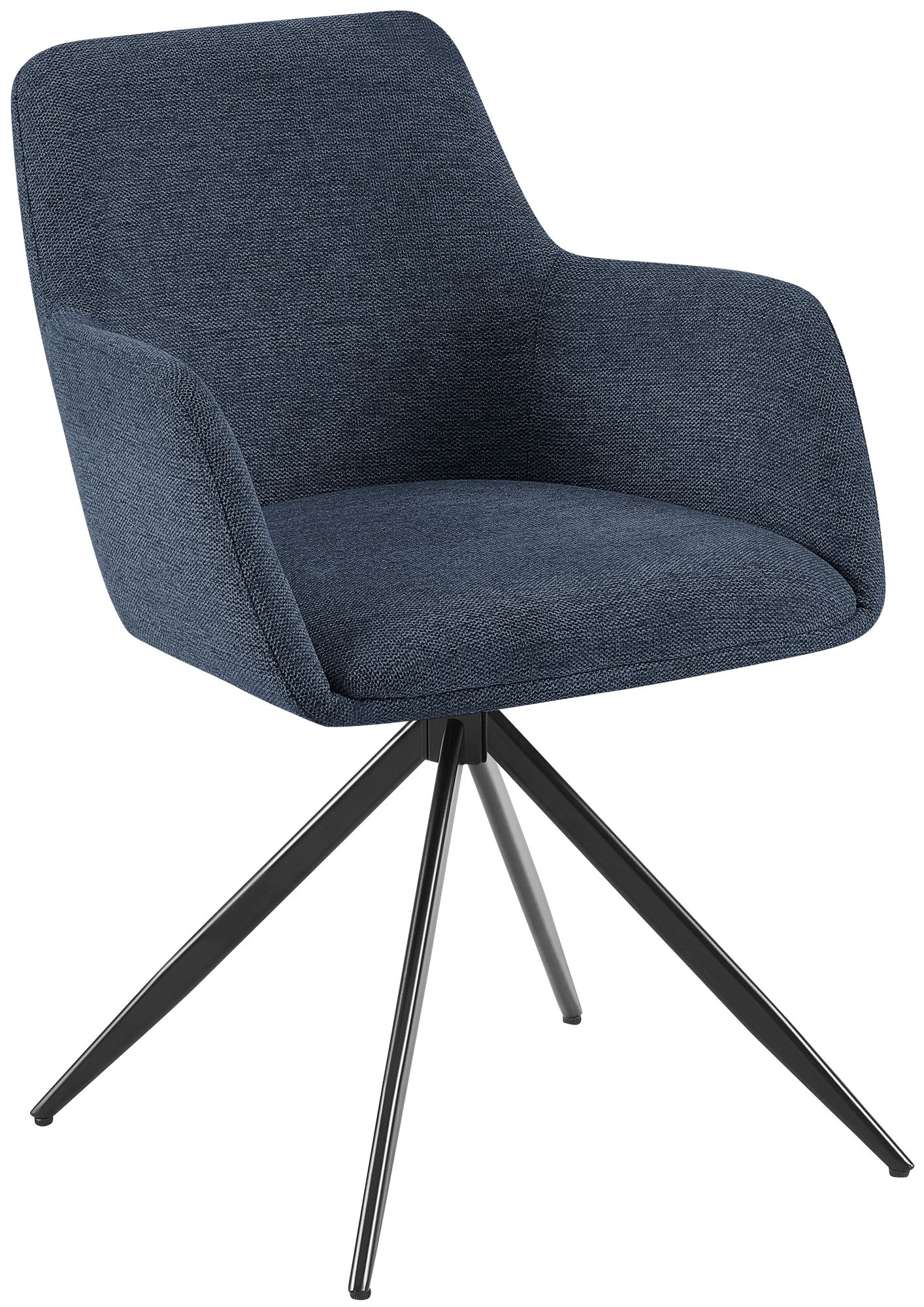 Chaise de salle a manger Olema en tissu