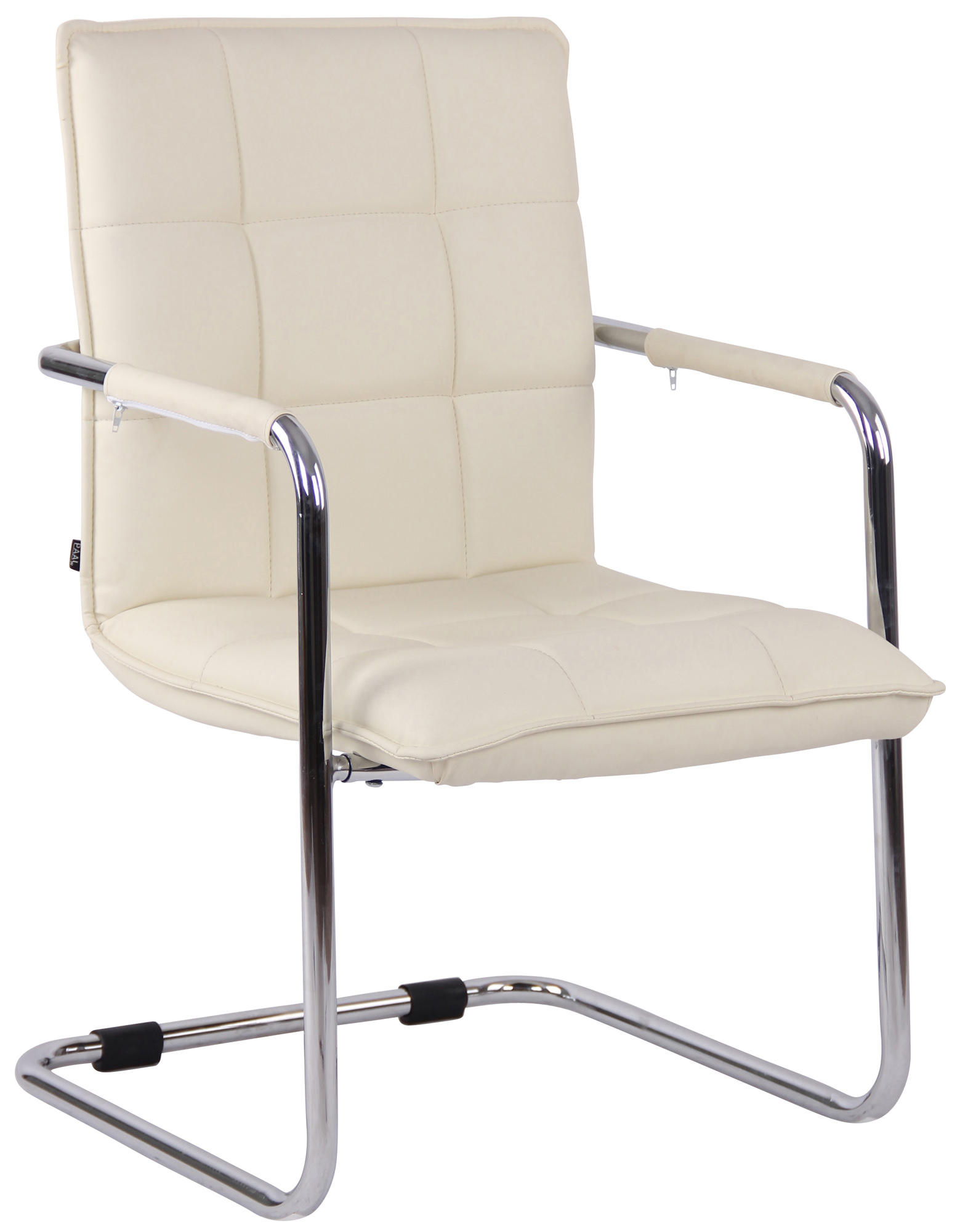 Chaise Cantilever Gandia en similicuir
