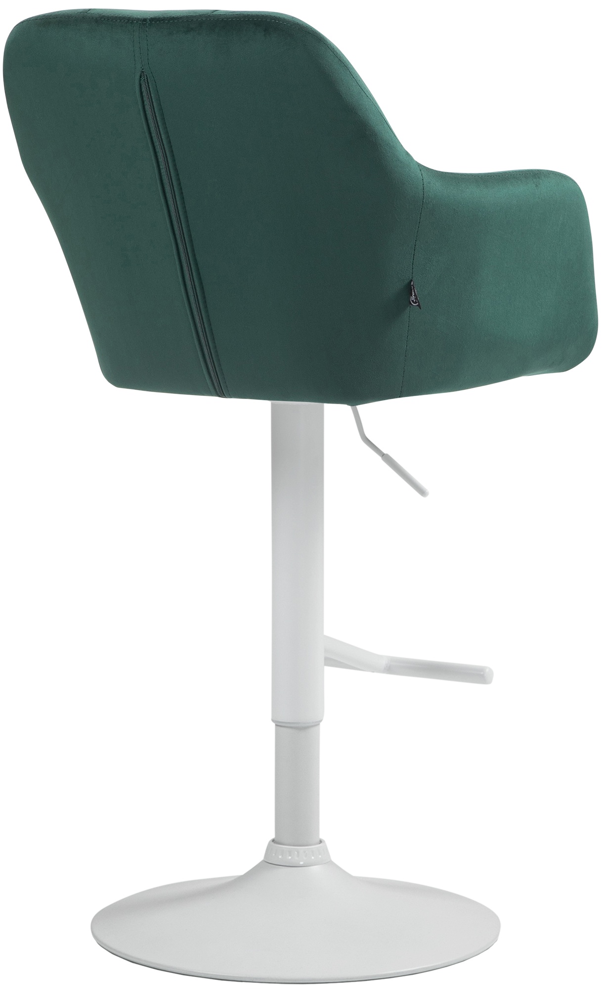 Tabouret de bar Natoma velours