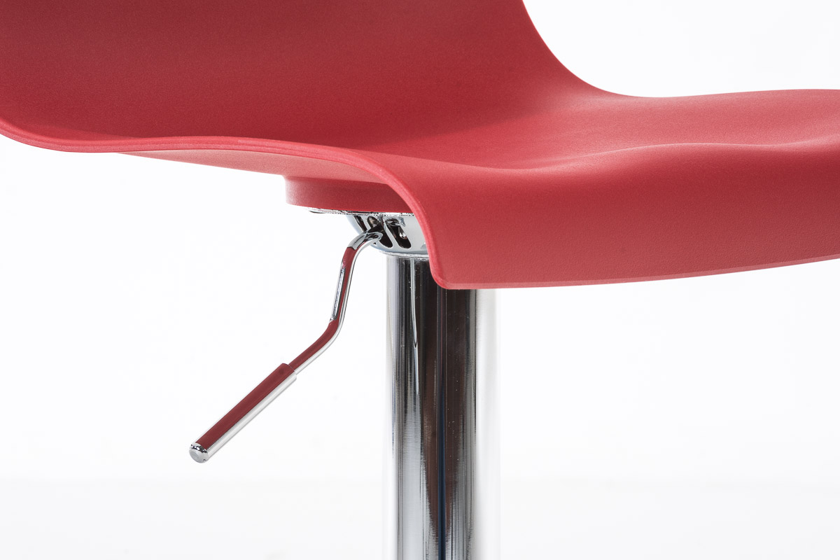 Tabouret de bar Hover Réglable en Hauteur Assise Plastique