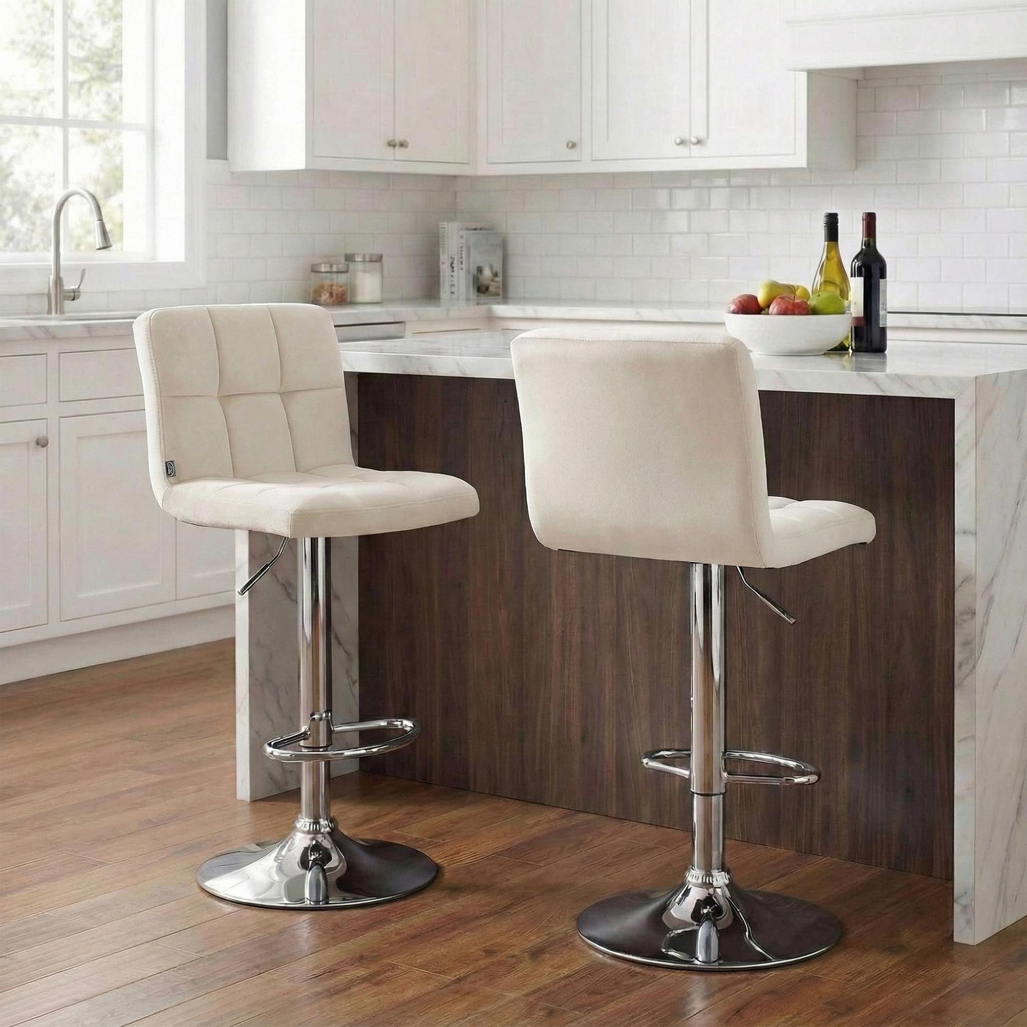 Tabouret de Bar Peru Velours