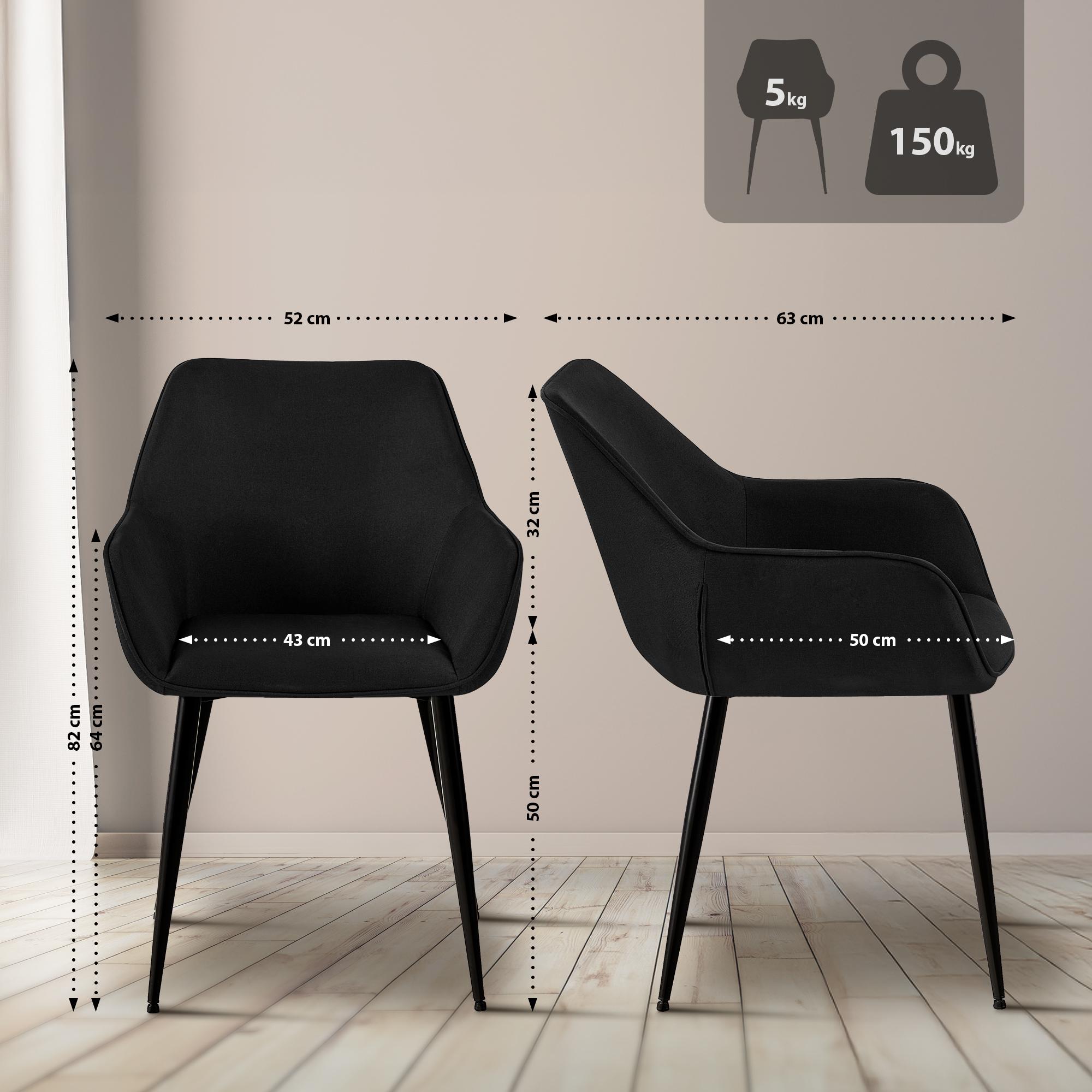 Chaise de salle à manger Luena