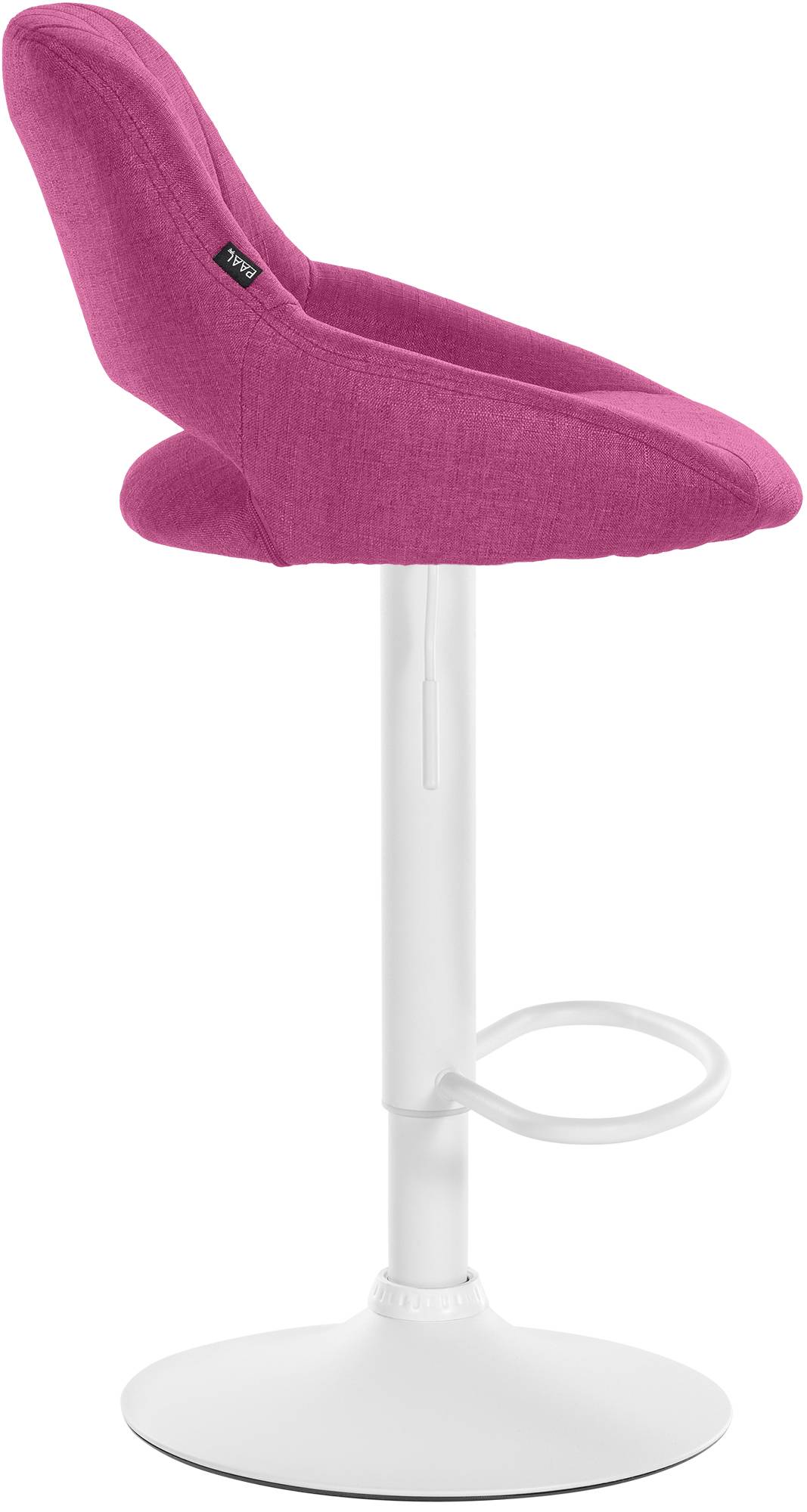 Lot de 2 tabourets de bar Milet en tissu