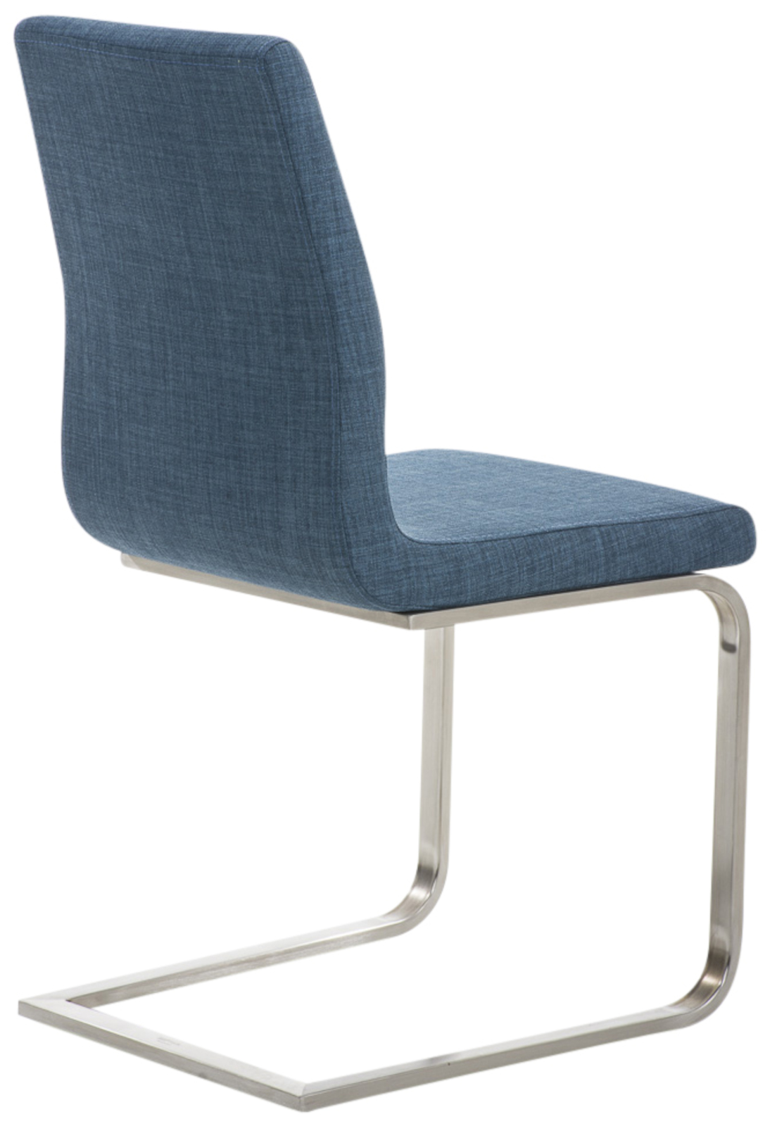 Lot de 2 chaises de salle a manger Belfort en tissu