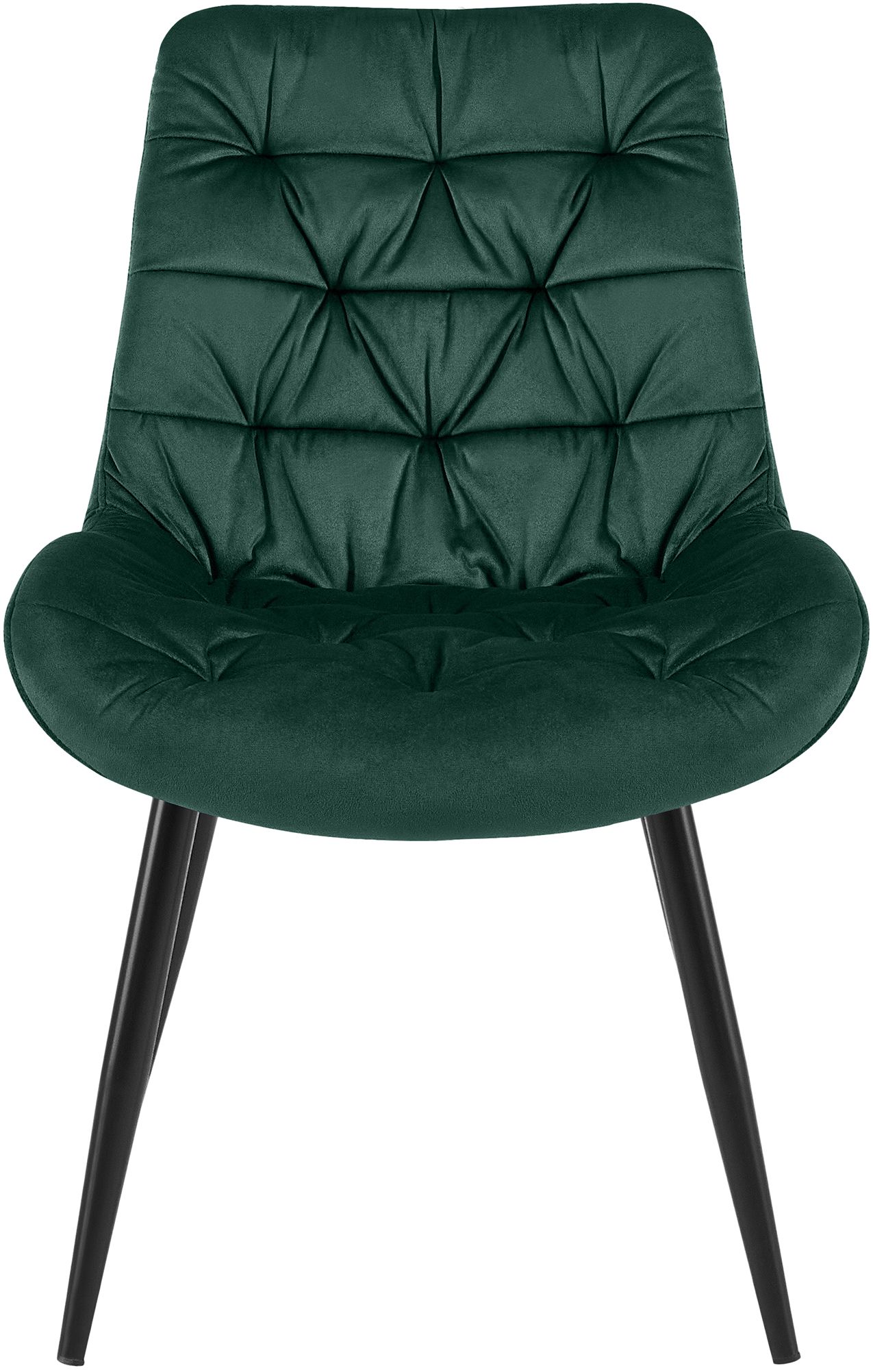 Chaise de salle à manger Rossford velours