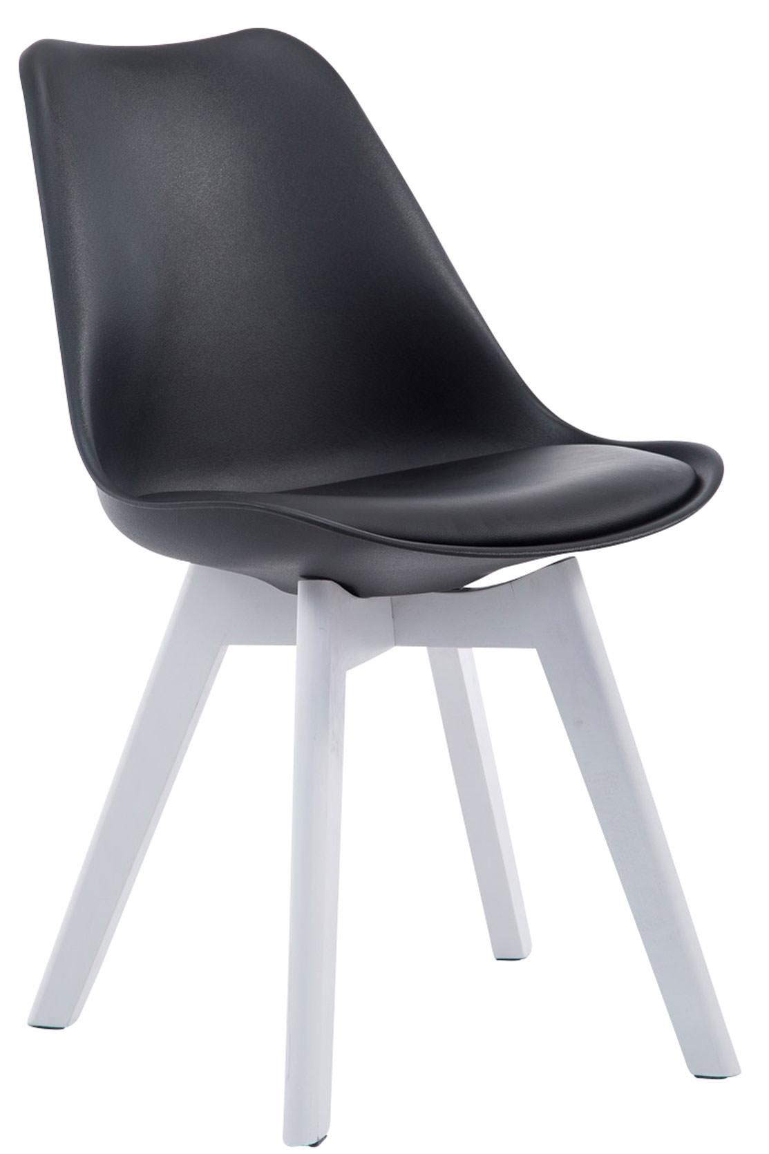 Lot de 4 chaises de salle à manger Borneo V2 en similicuir