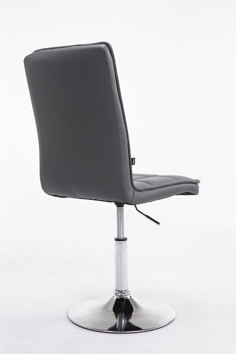 Chaise de salle à manger Peking V2 similicuir avec pied trompette