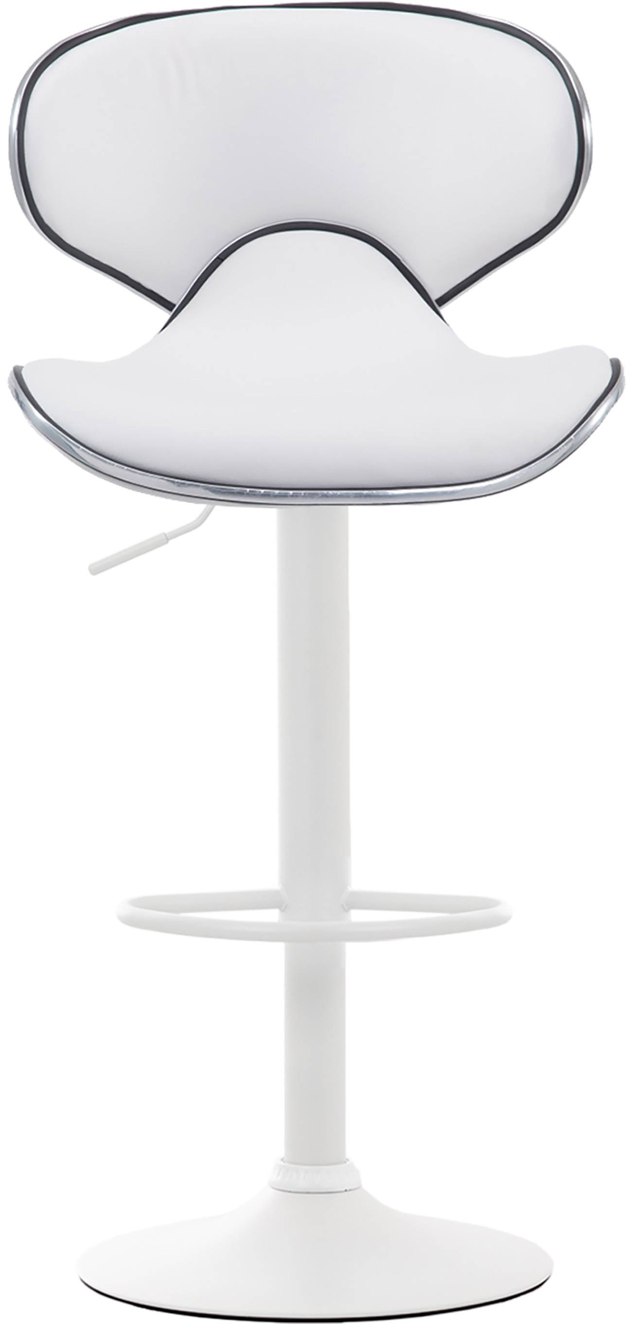 Tabouret de bar Las Vegas V2 similicuir avec pied en métal