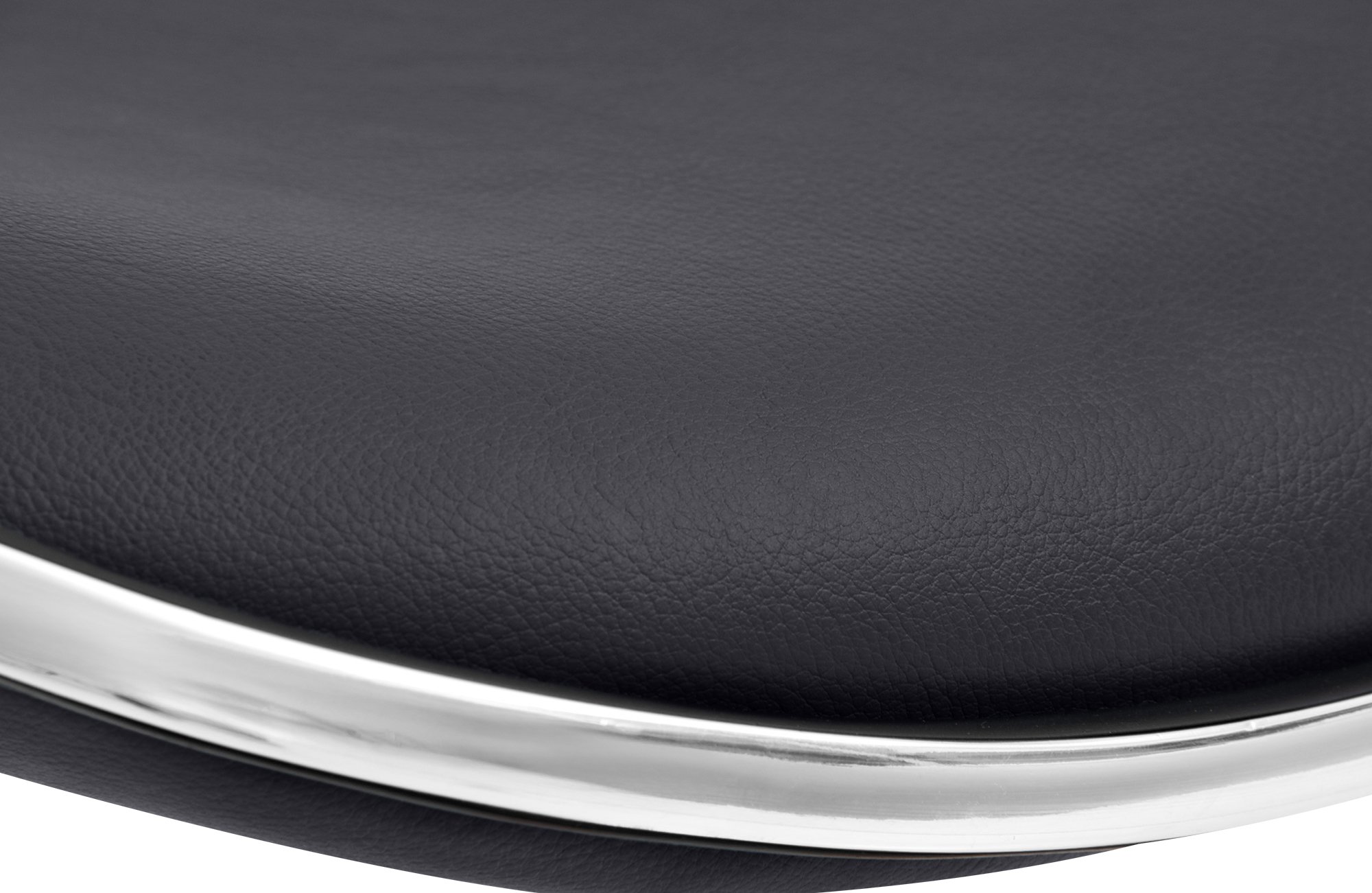 Tabouret de bar Shanghai similicuir avec pied en métal