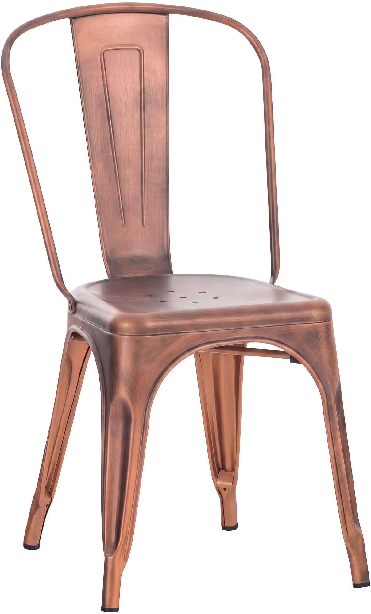 Chaise empilable en metal Benedikt