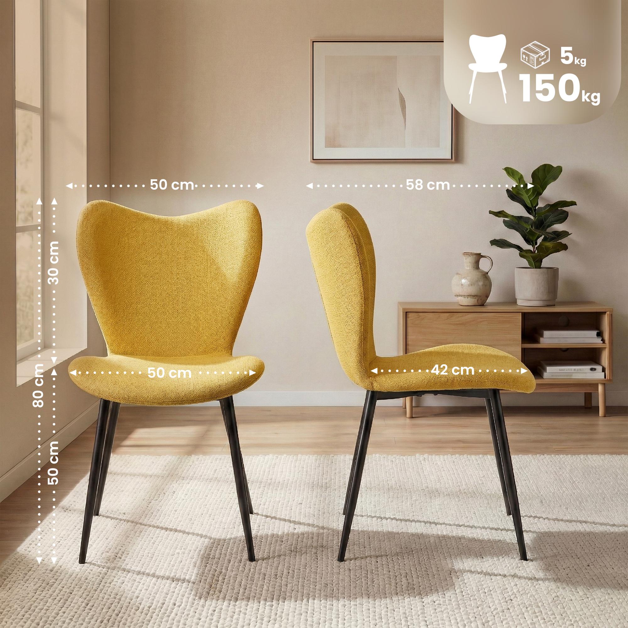 Chaise de salle a manger Maika