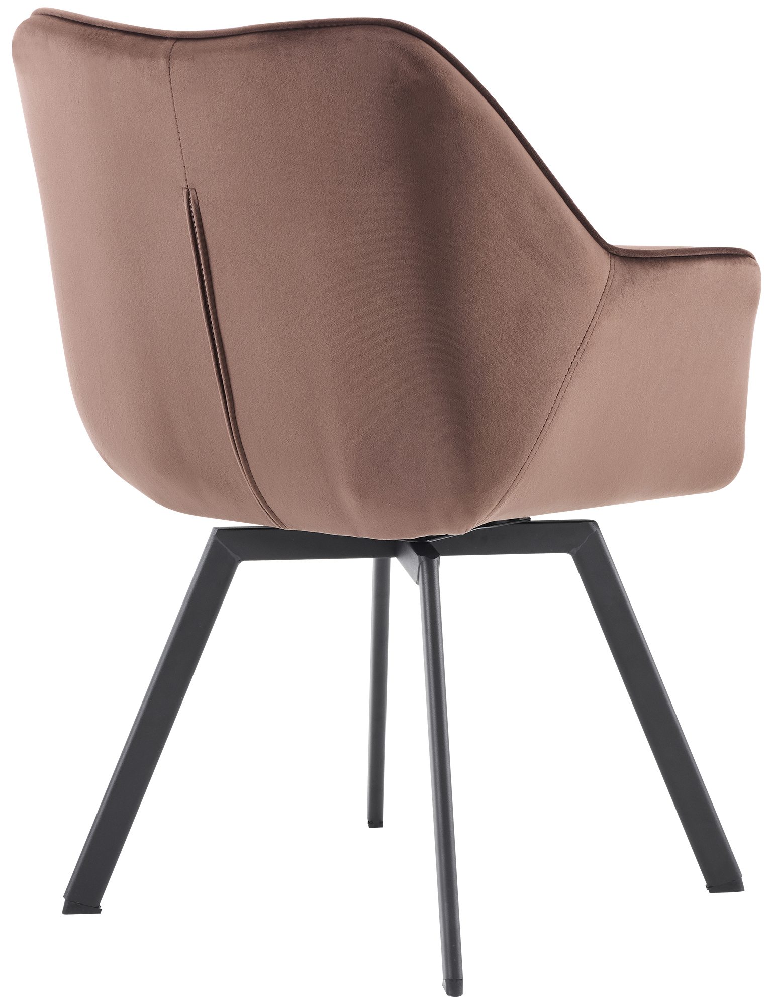 Chaise de salle à manger Jordi velours