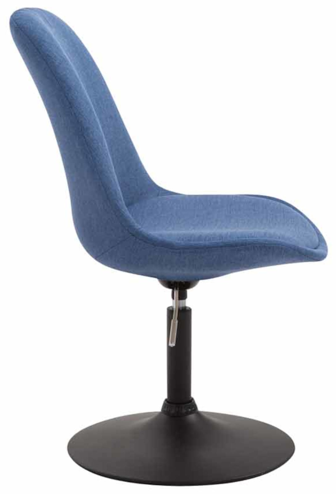 Lot de 4 Chaises de salle à manger Maverick tissu avec pied trompette