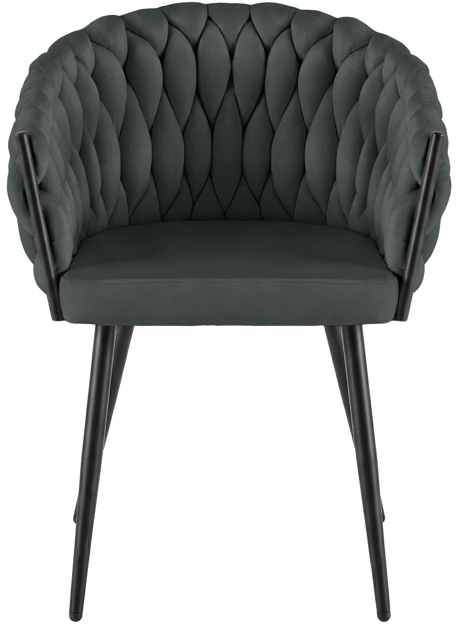 Chaise de salle a manger Molise velours