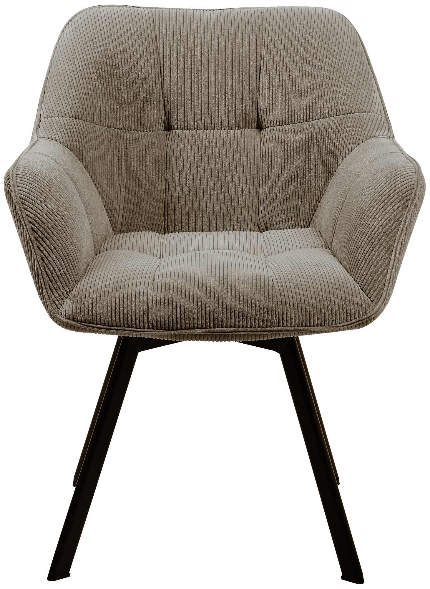 Chaise de salle à manger Jordi Cord