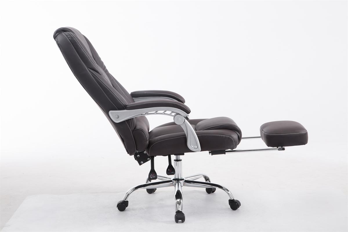 Fauteuil de bureau Pacific avec un repose-pieds intégré