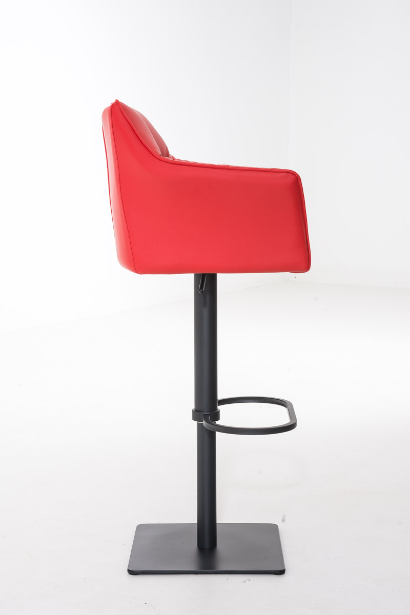 Tabouret de bar Damaso avec revetement en similicuir