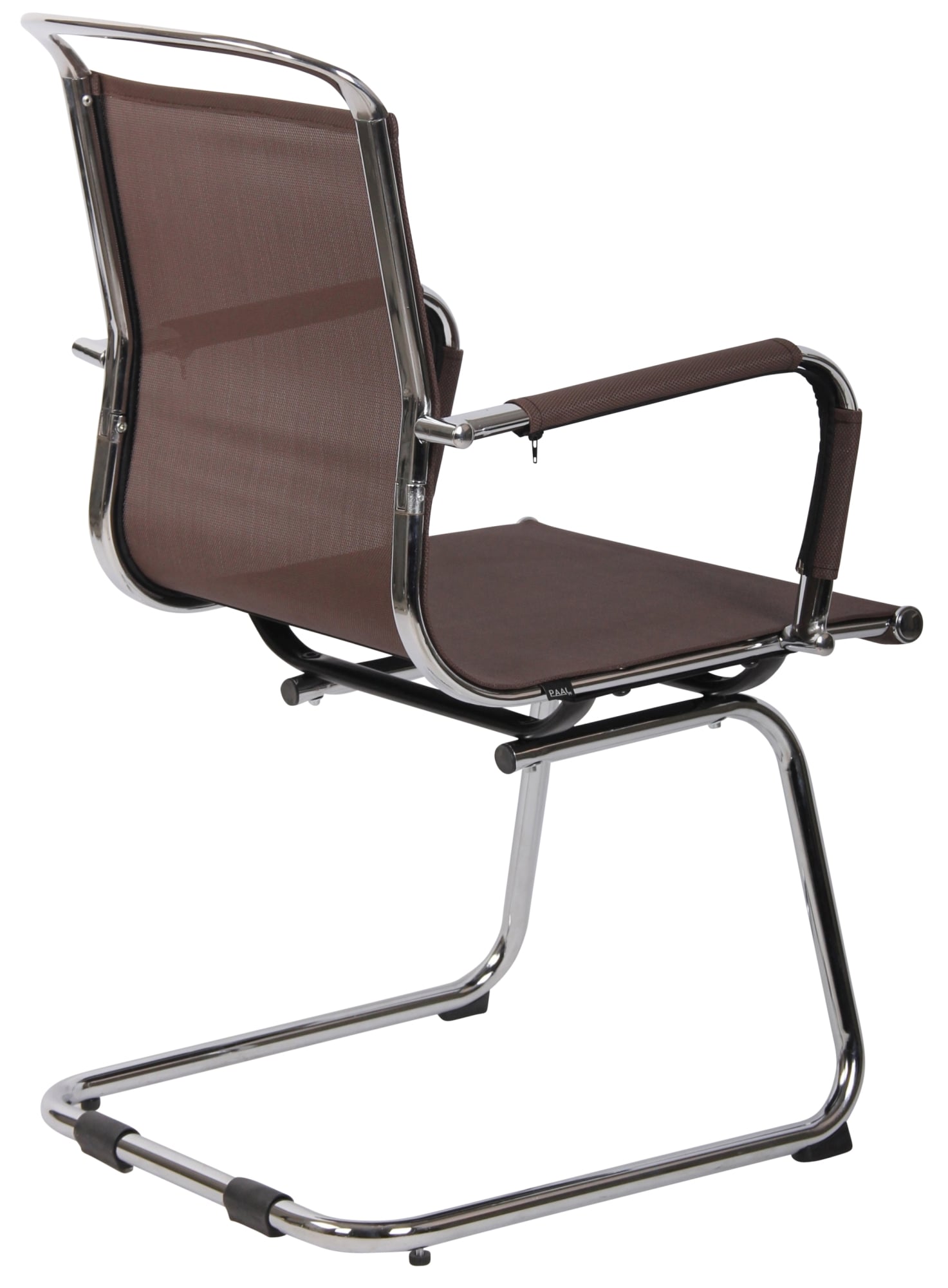 Chaise Cantilever Barnet en tissu de mèche