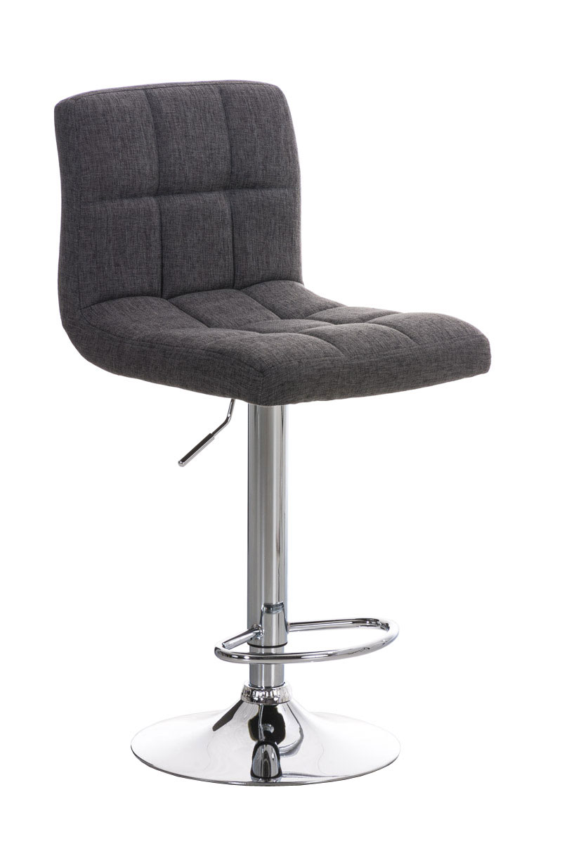 Tabouret de bar Peru revêtement tissu
