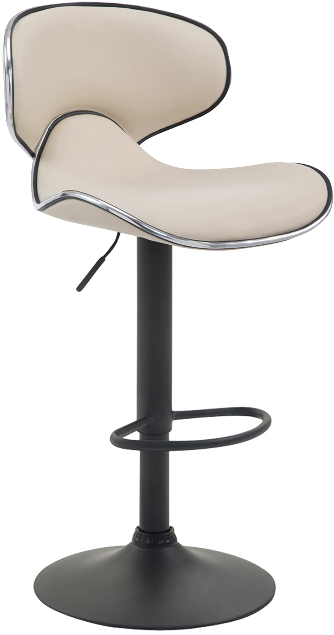 Lot de 2 tabourets de bar Las Vegas V2 similicuir