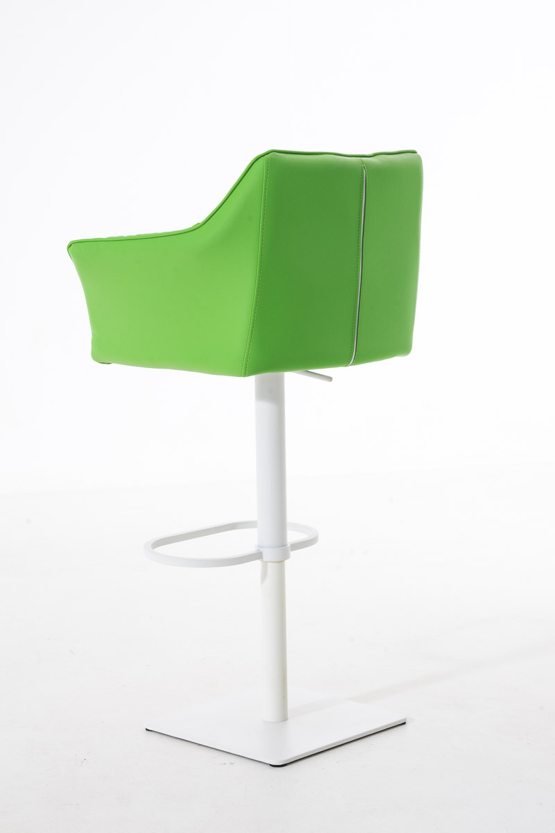 Tabouret de bar Damaso avec revetement en similicuir